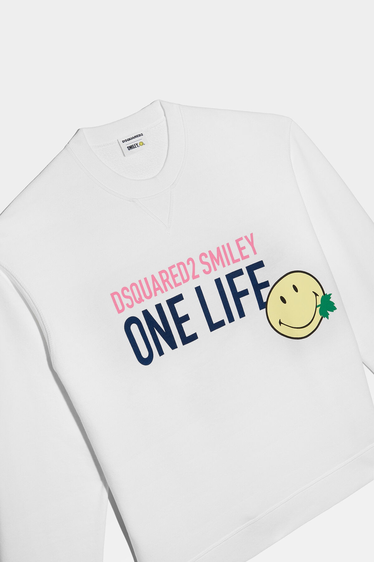 SMILEY ORGANIC COTTON COOL FIT SWEATSHIRT - 3