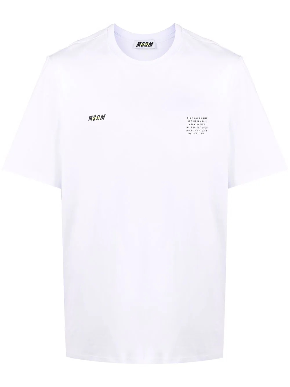 slogan-and-logo print T-shirt - 1