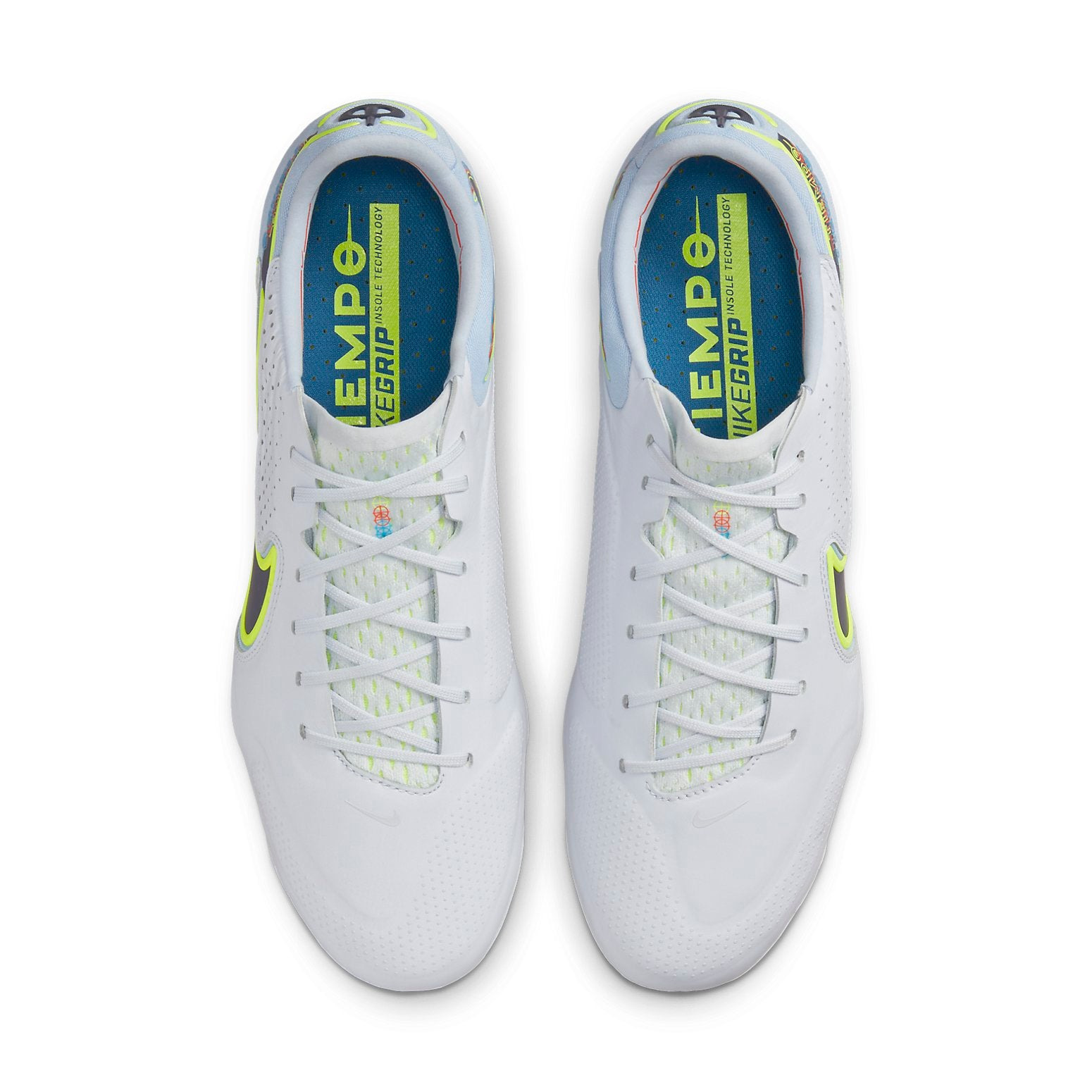 Nike Tiempo Legend 9 Elite FG 'Grey Blackened Blue' CZ8482-054 - 2