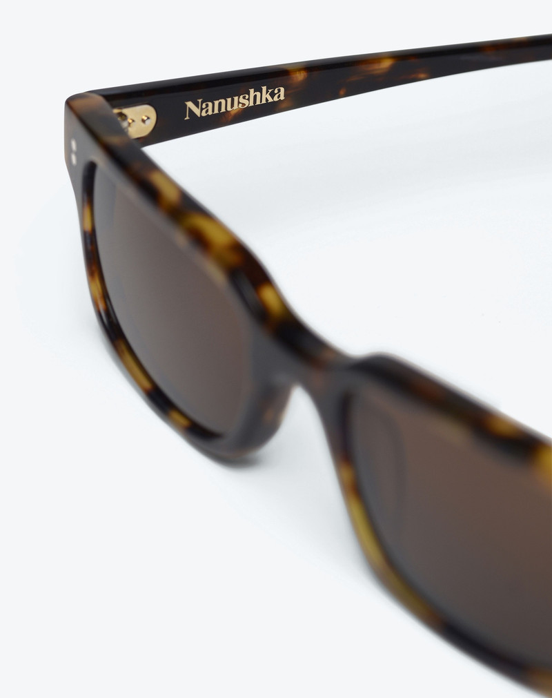 ALBIN - Plastic sunglasses - Dark amber 3