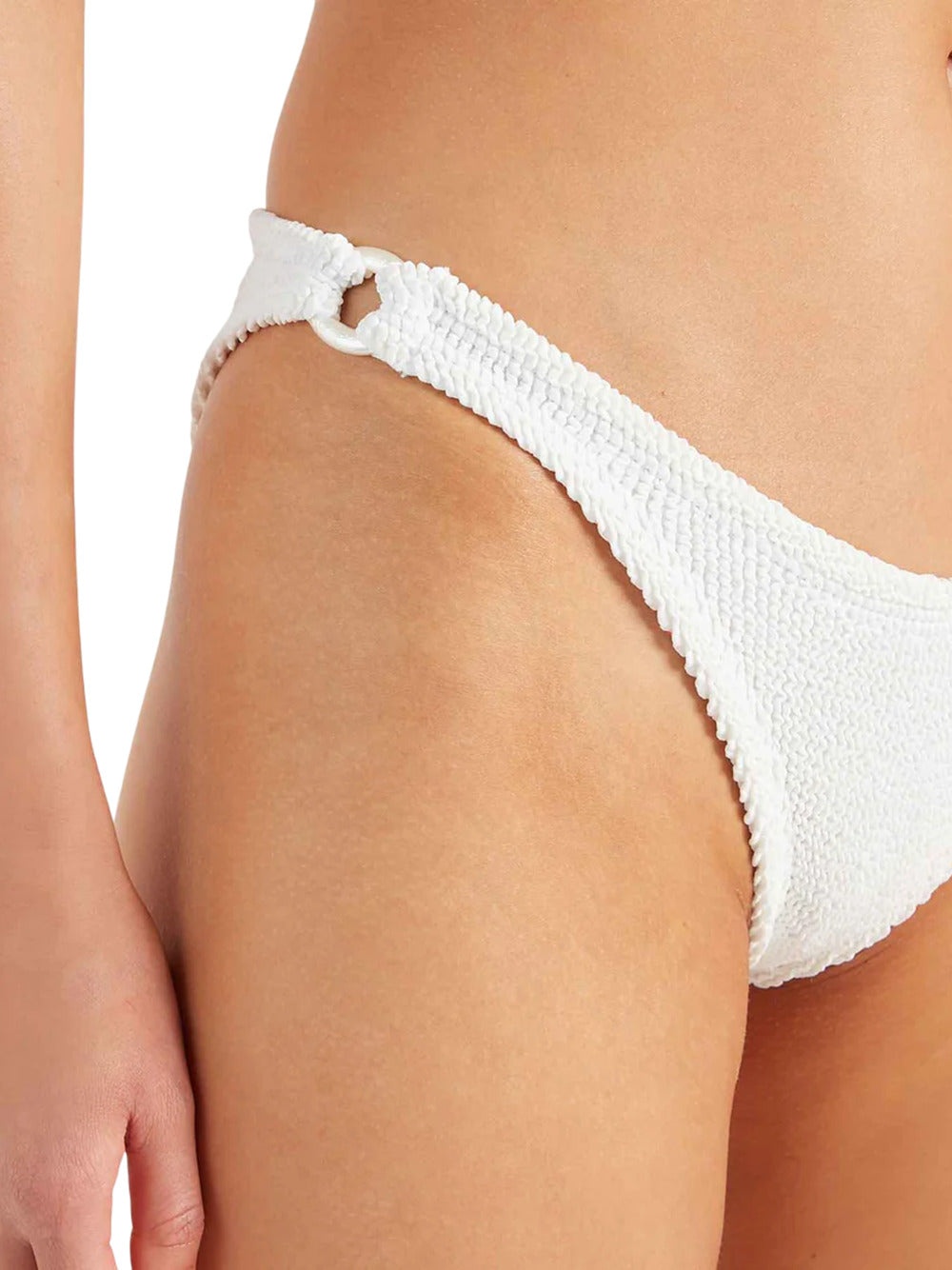 Misty Bikini With White Pearl Circle - 5