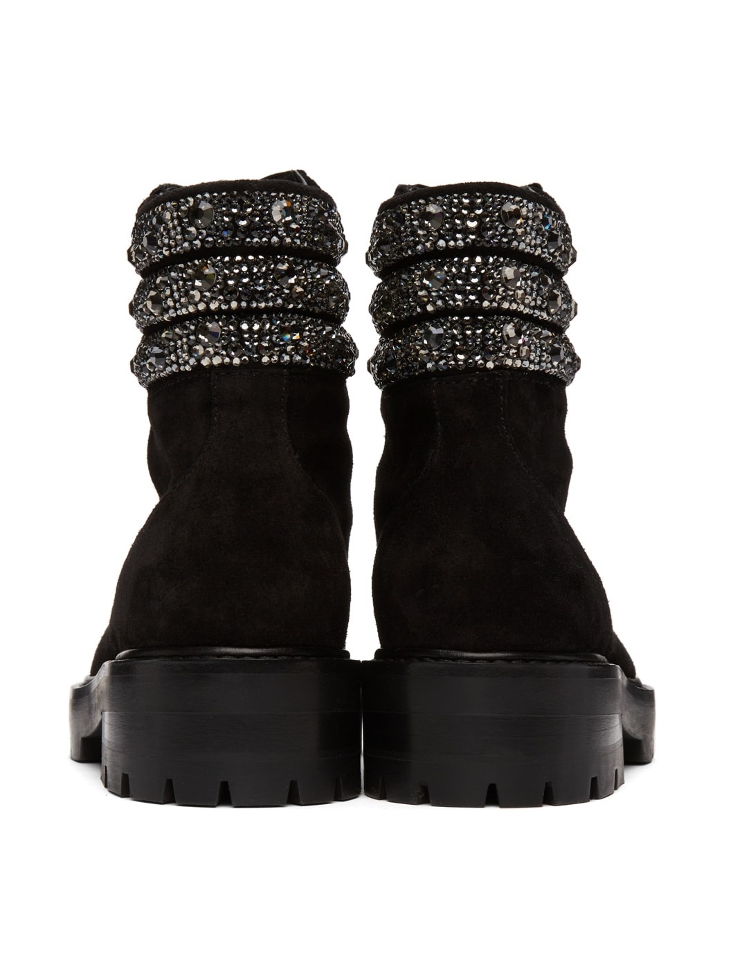 Black Eshe Flat Boots - 4