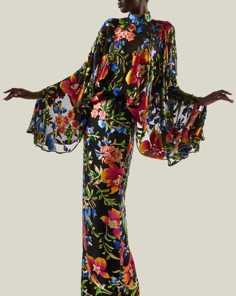Eolia Technicolor Gown in Multicolor 5