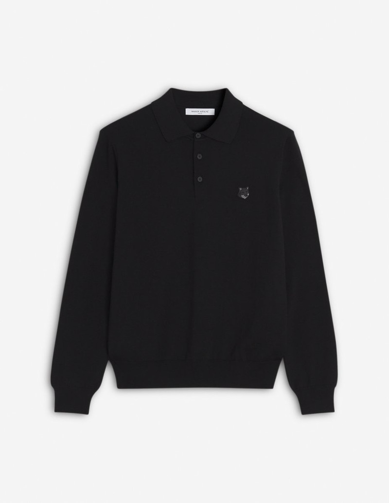 BOLD FOX HEAD PATCH POLO JUMPER 1