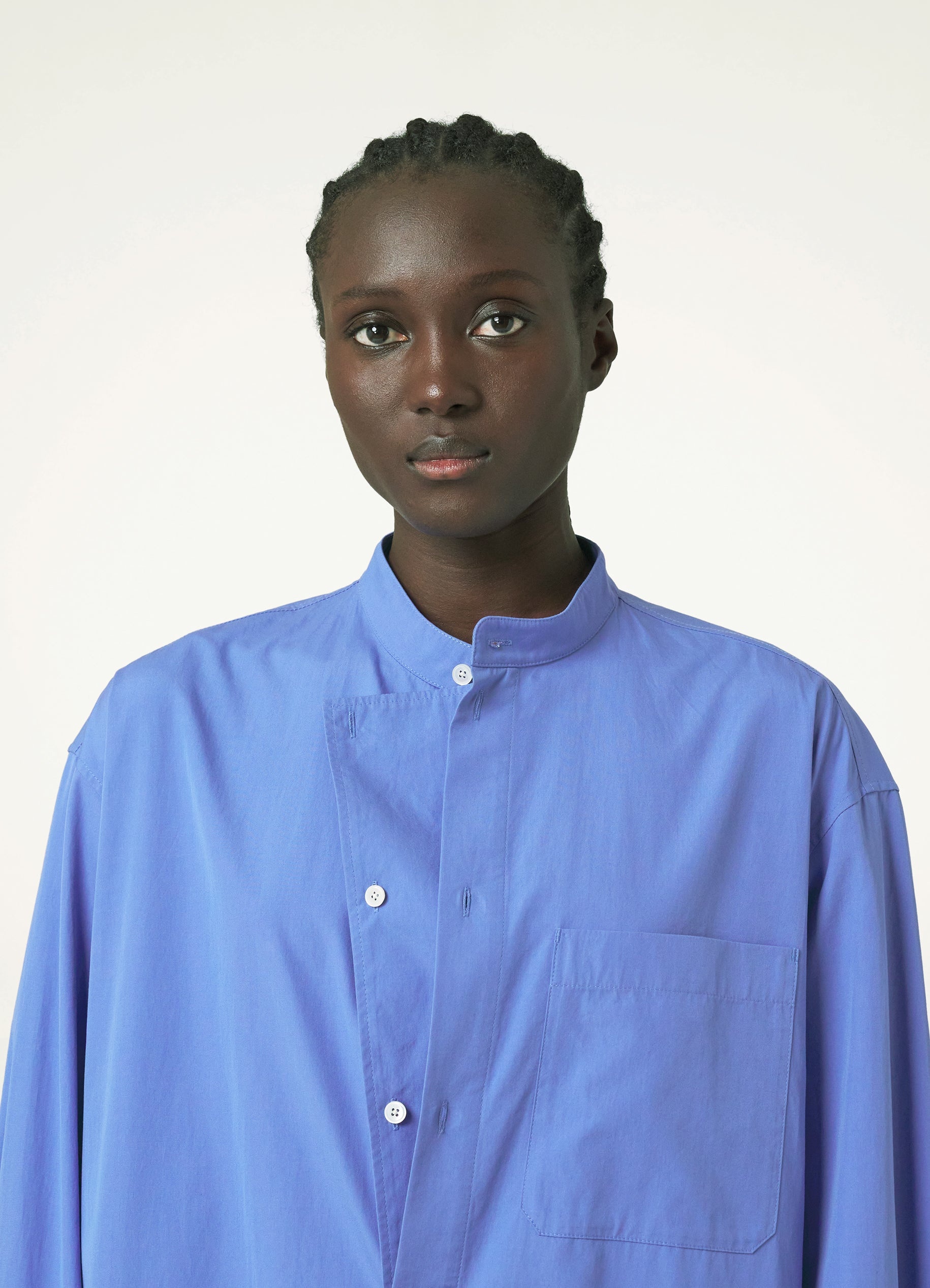 OFFICER COLLAR SHIRT DRESS - 4
