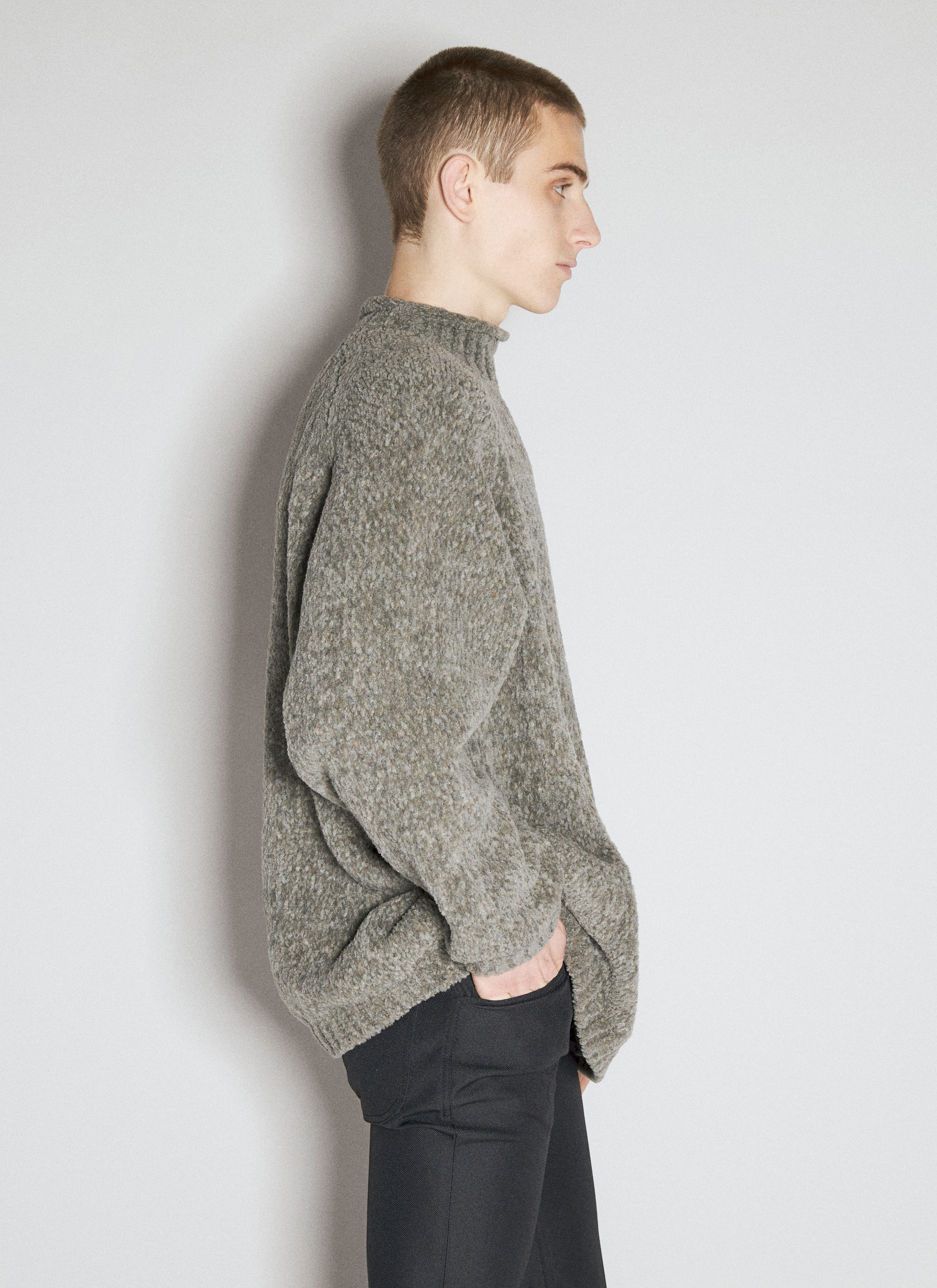 High Neck Sweater - 3