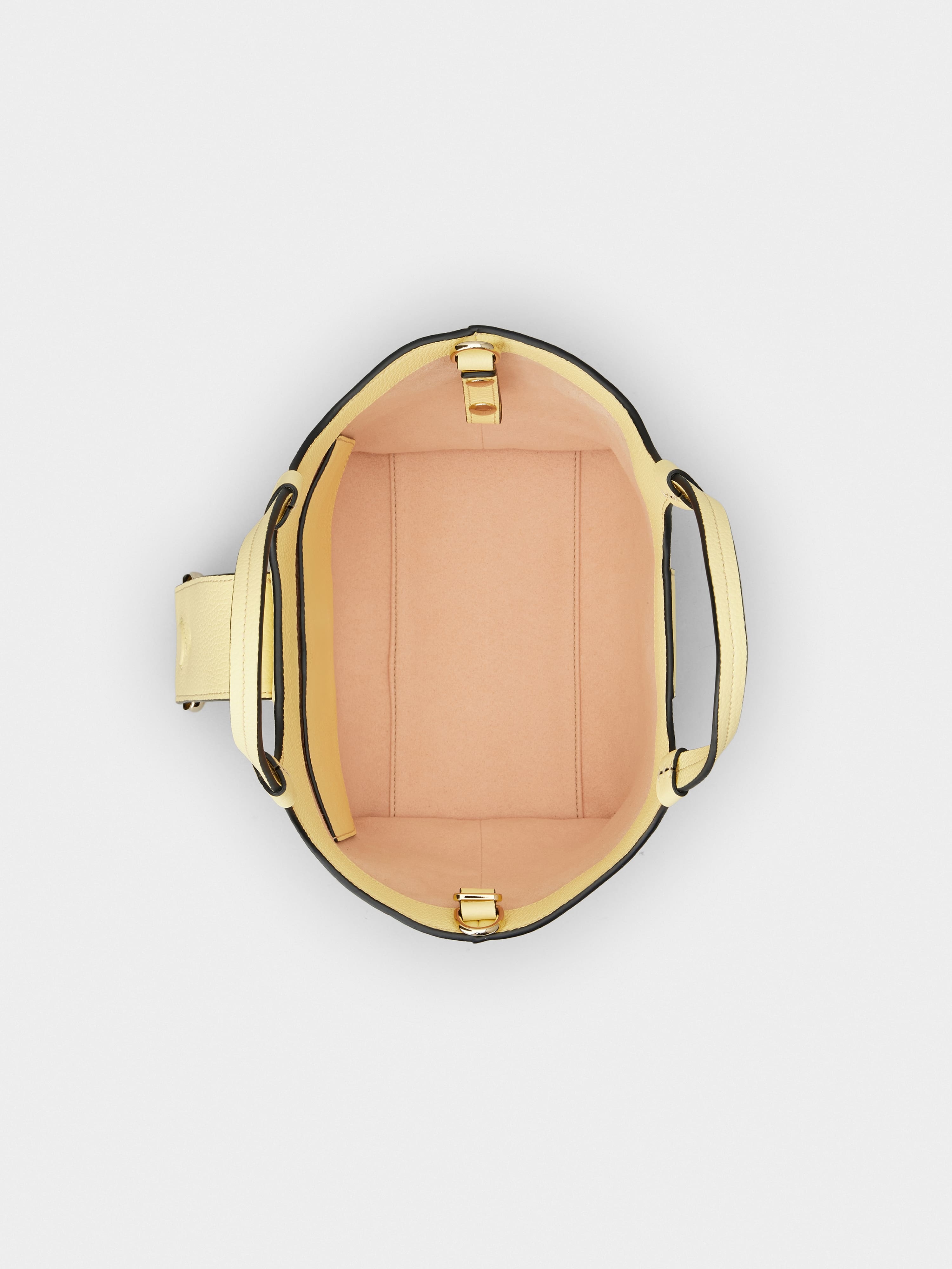 Viv' Choc Mini Shopping Bag in Leather - 8