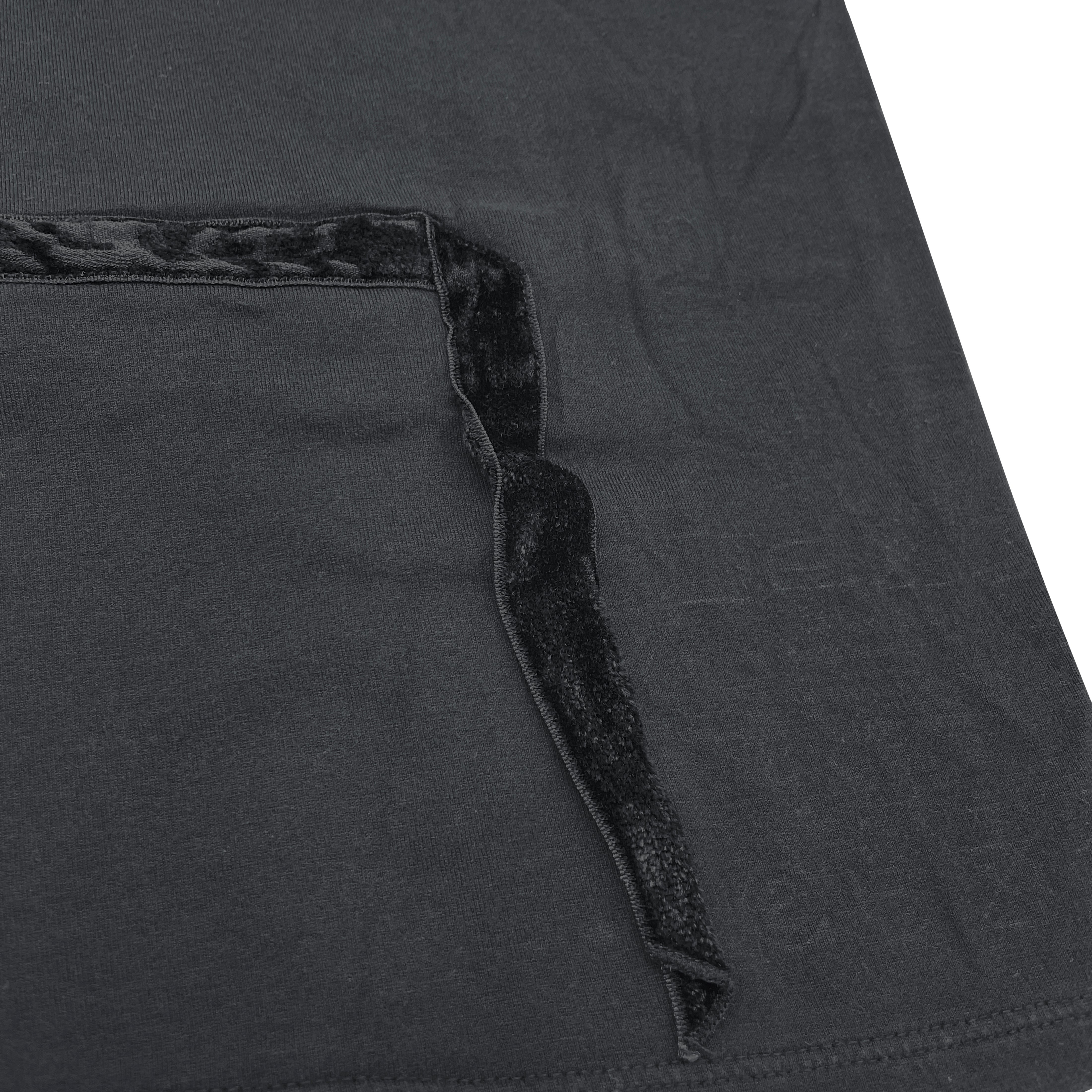 Visvim Velour Detail T-Shirt - Black - 7