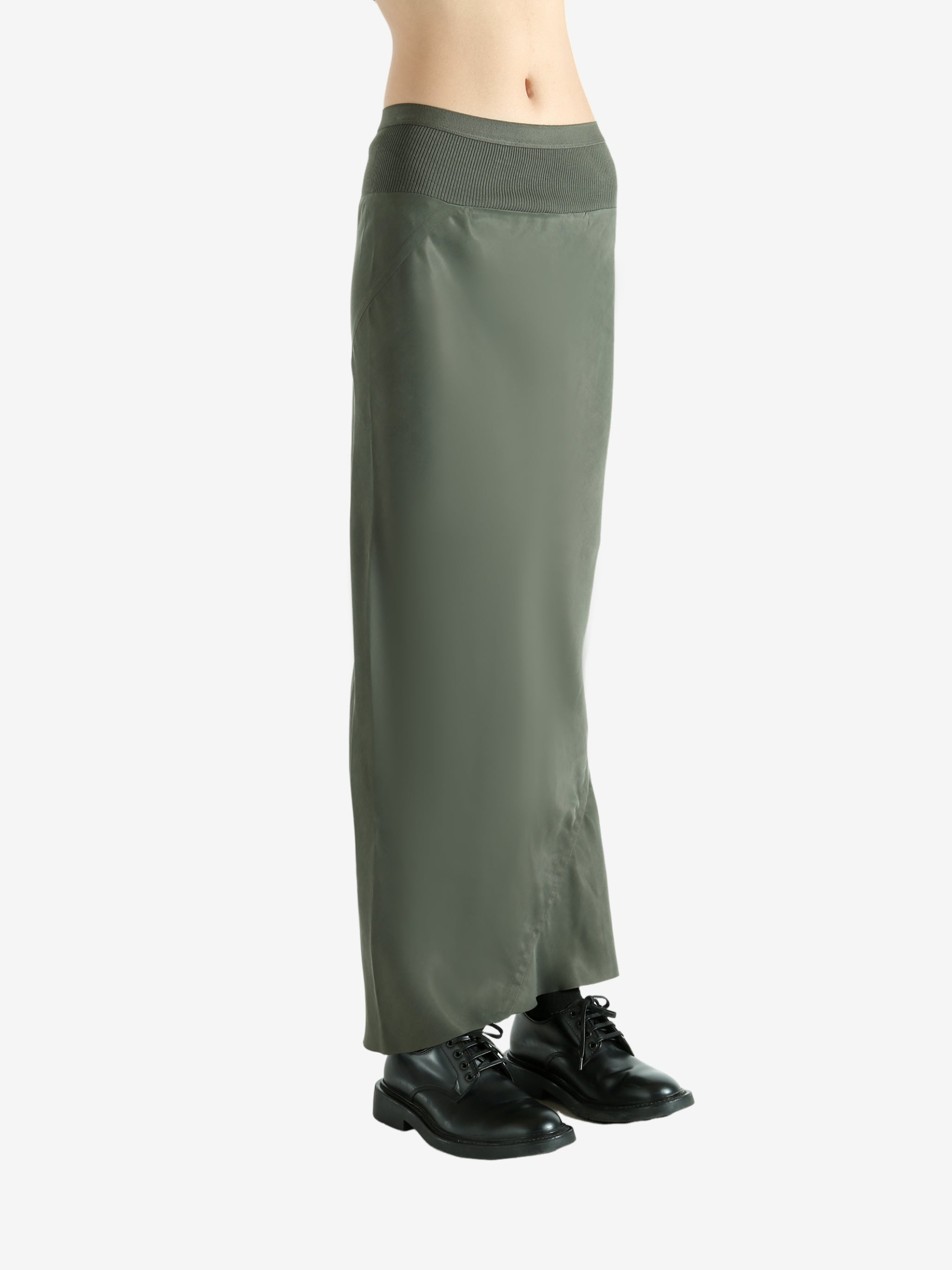 RICK OWENS - Women Gonna Calf Bias Skirt - 2