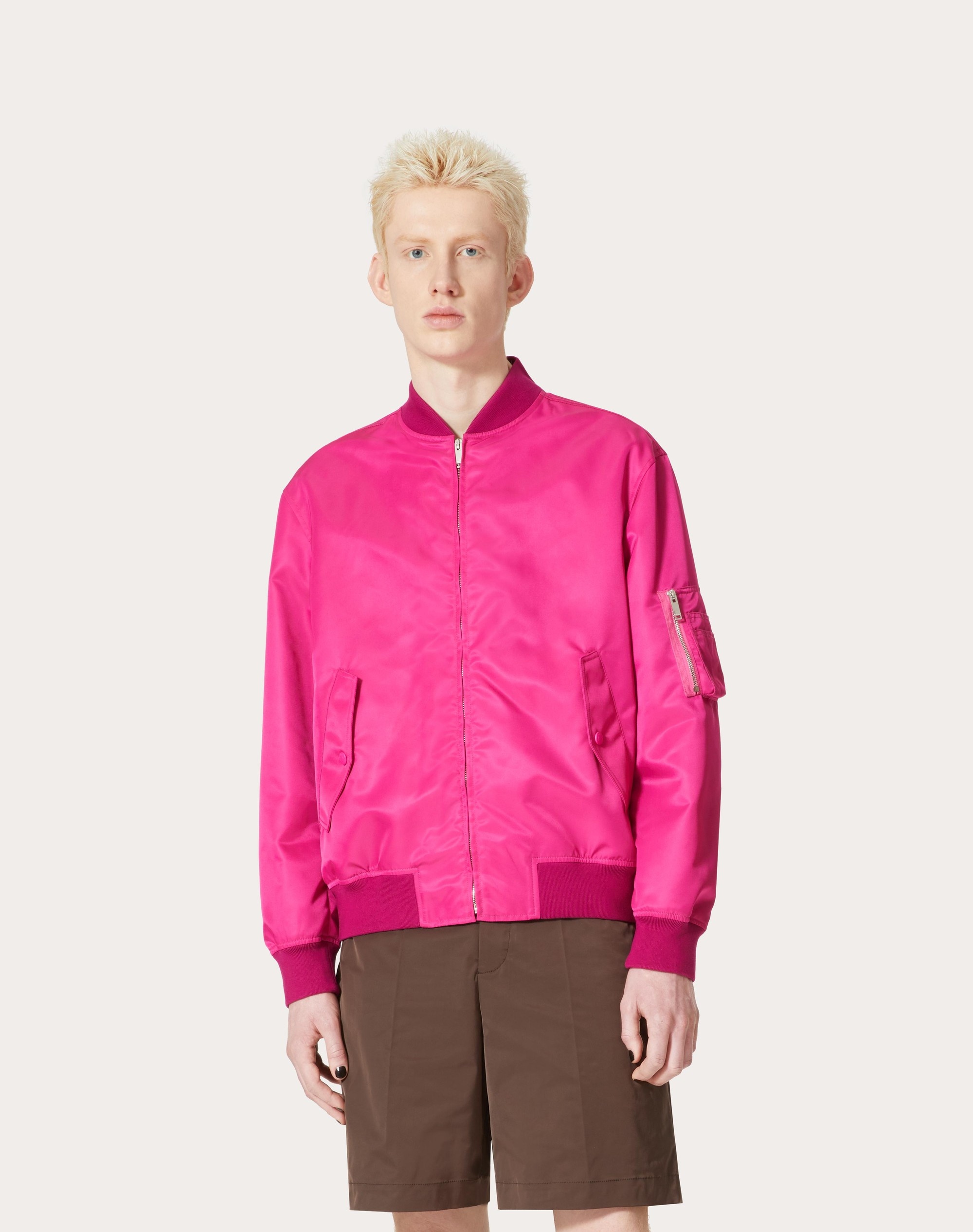 NYLON BOMBER JACKET