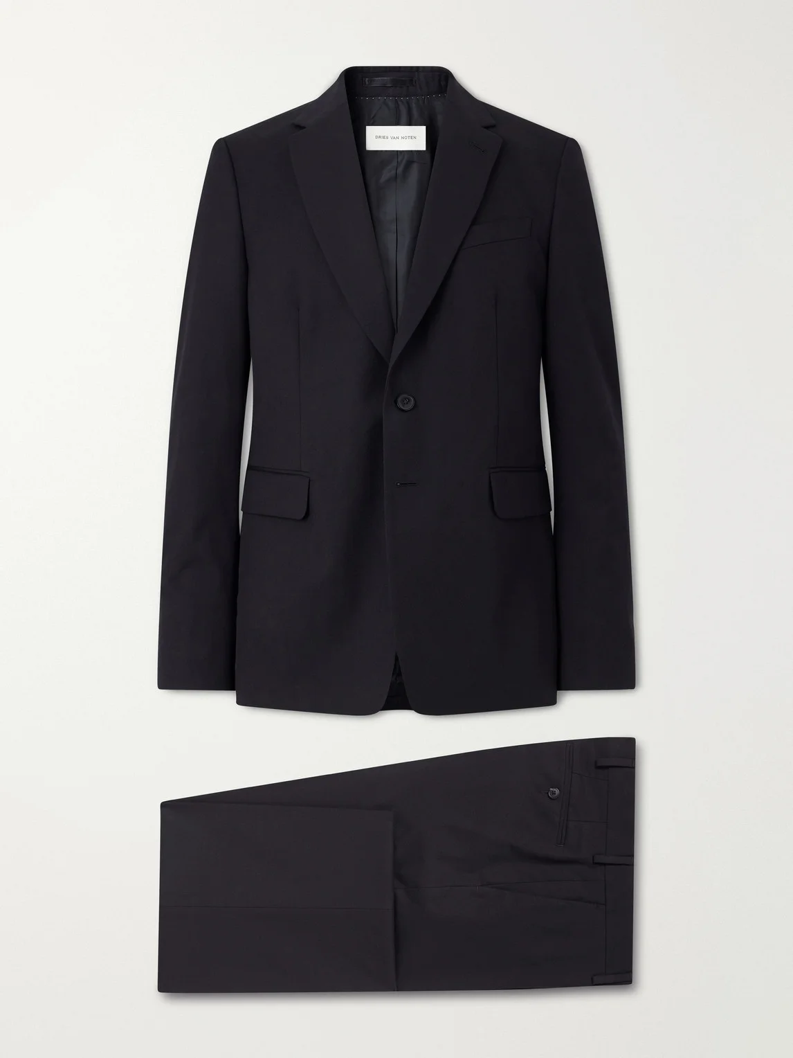 Kayno Cotton and Wool-Blend Suit - 1