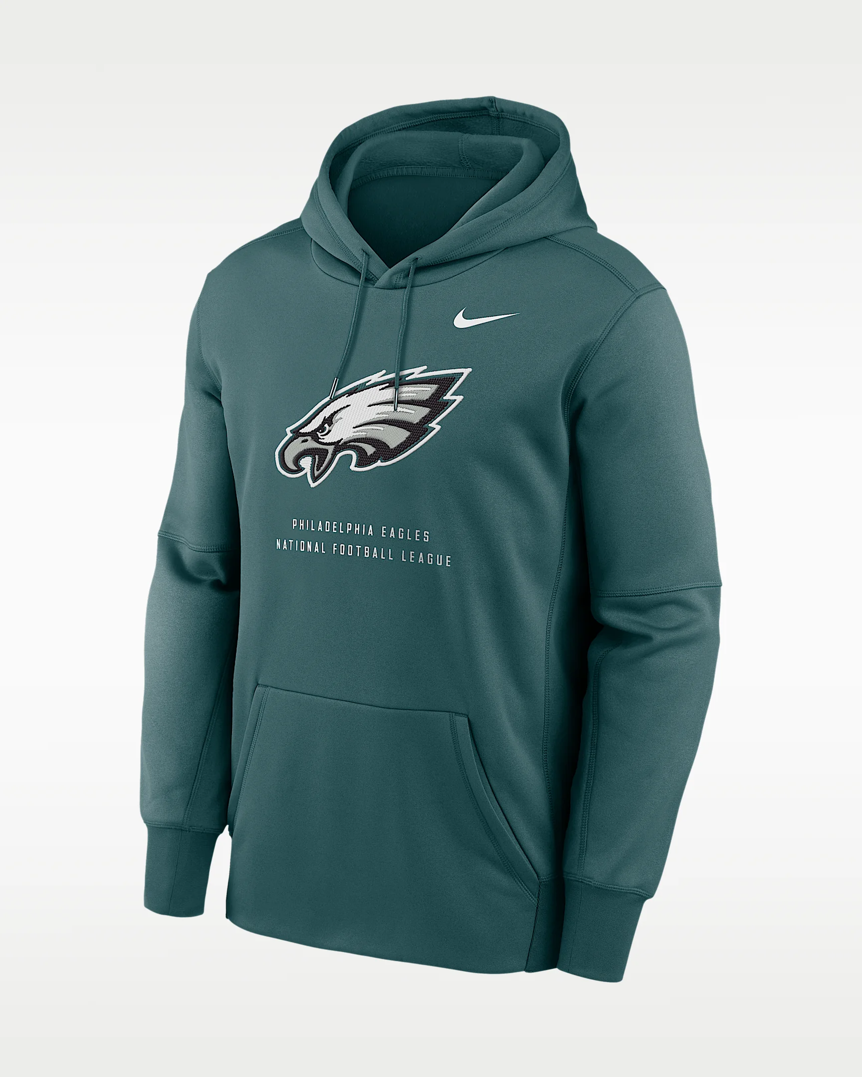 Philadelphia Eagles Men's Nike Therma NFL Pullover Hoodie - 1