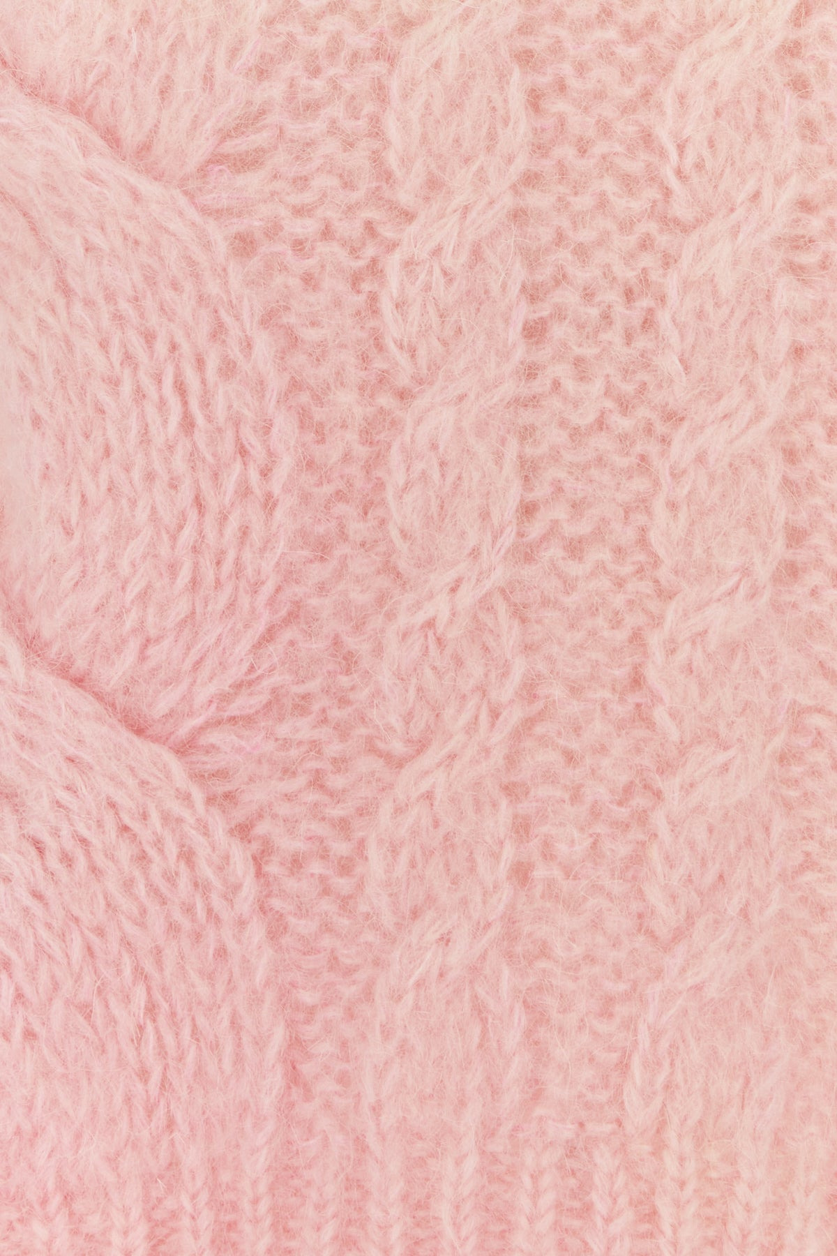 Pink mohair blend sweater - 5