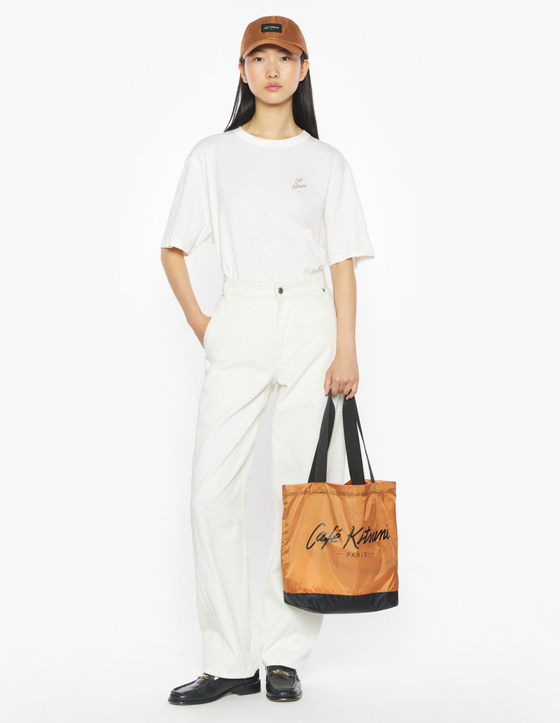Maison Kitsuné BIKING BARISTA FOX RELAX TEE-SHIRT outlook