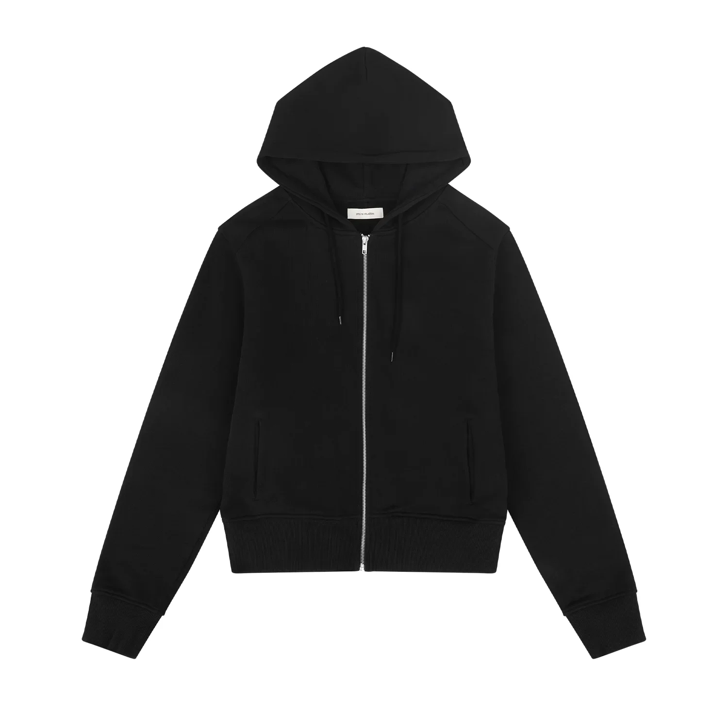 SLIM ZIP UP BLACK - 1