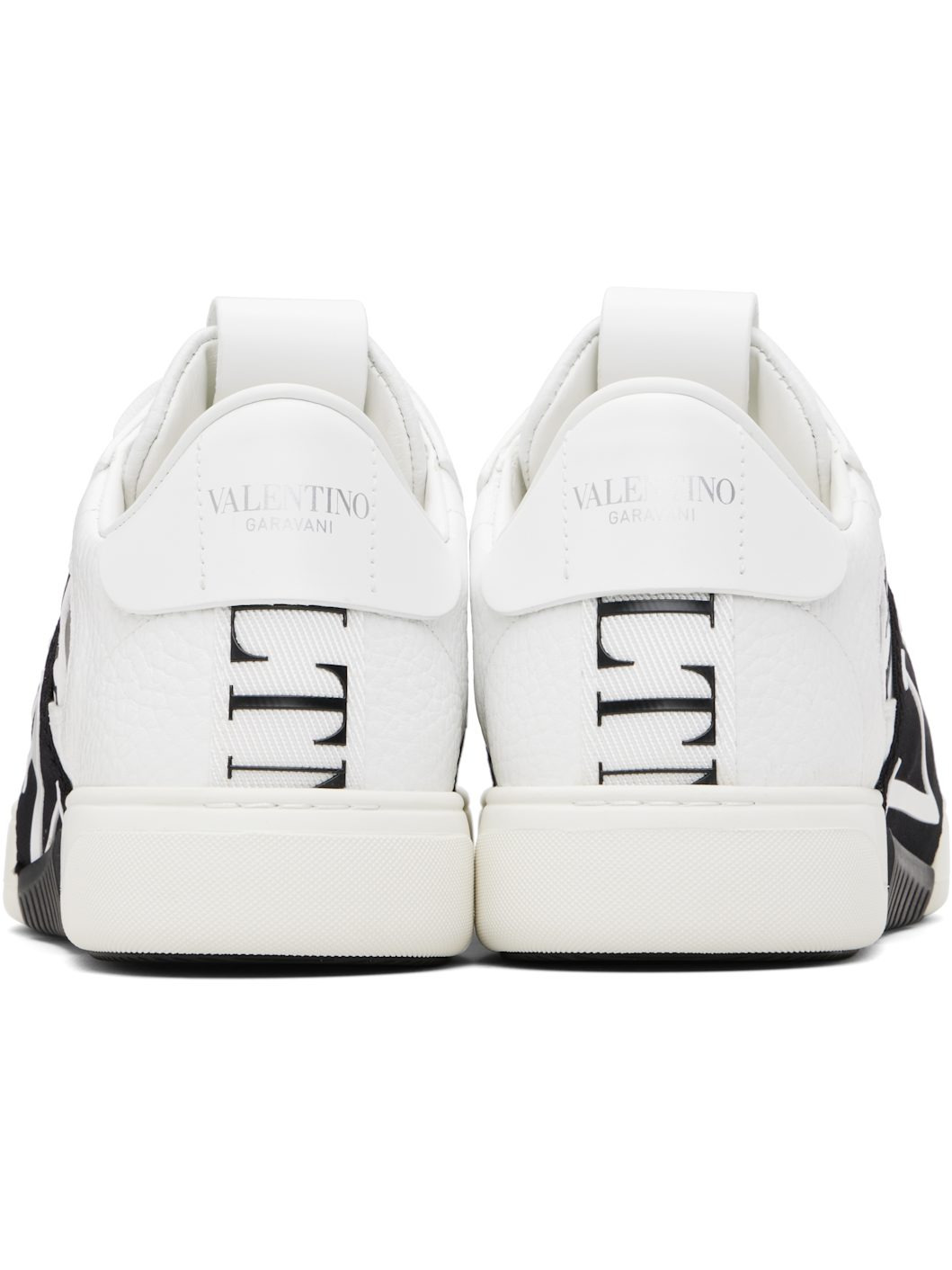 White Low-Top Calfskin VL7N Sneakers - 2
