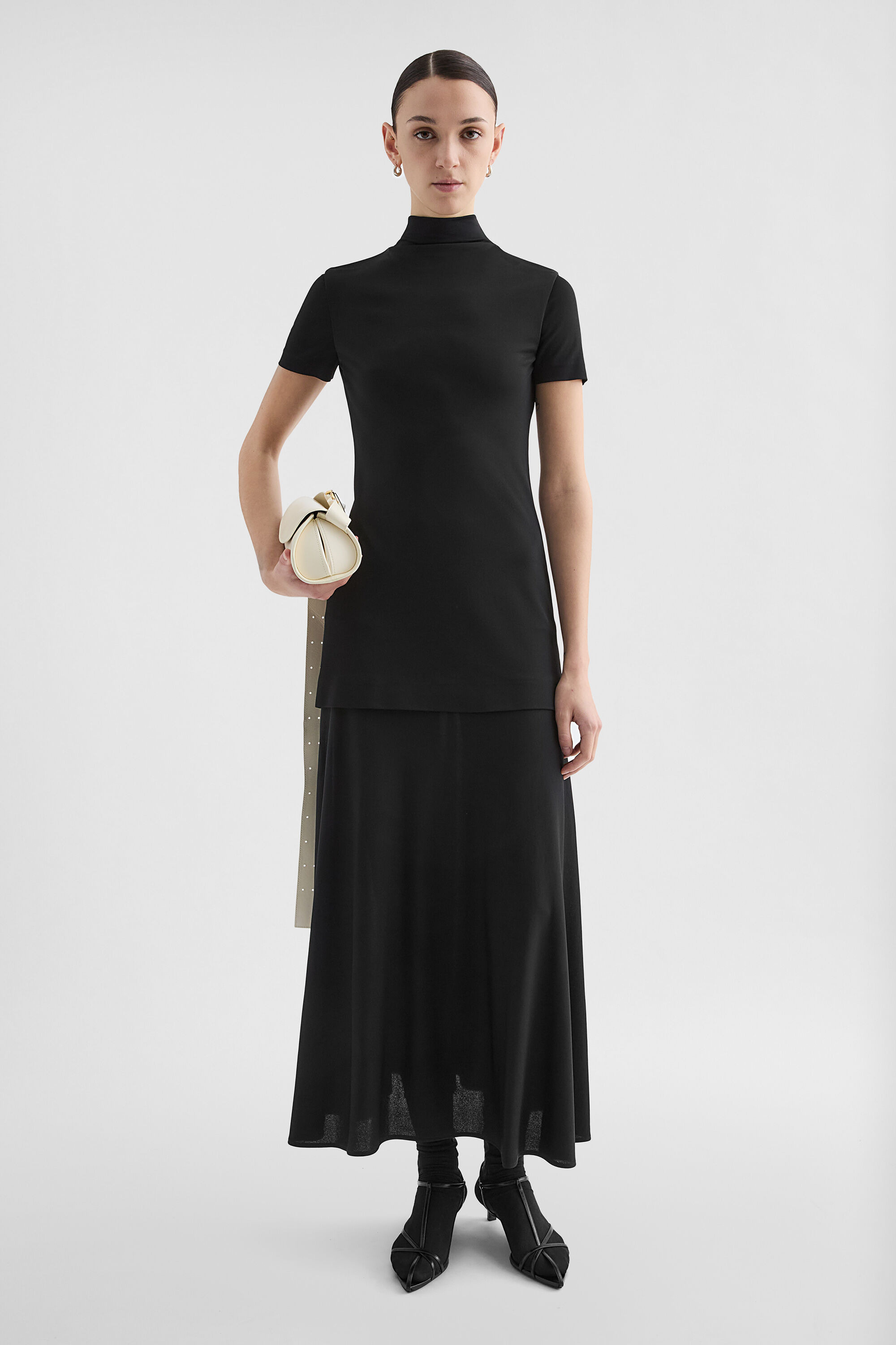 High-Neck Dress - 4