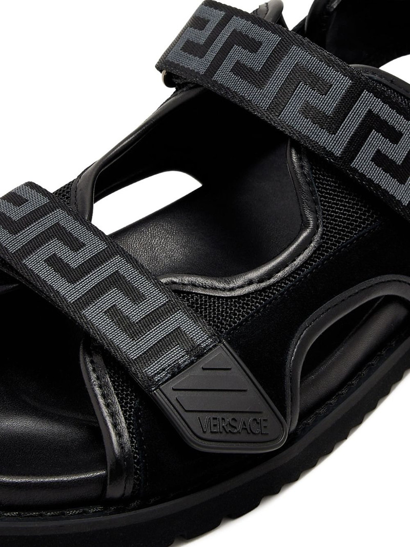 VERSACE Greca strap sandals outlook