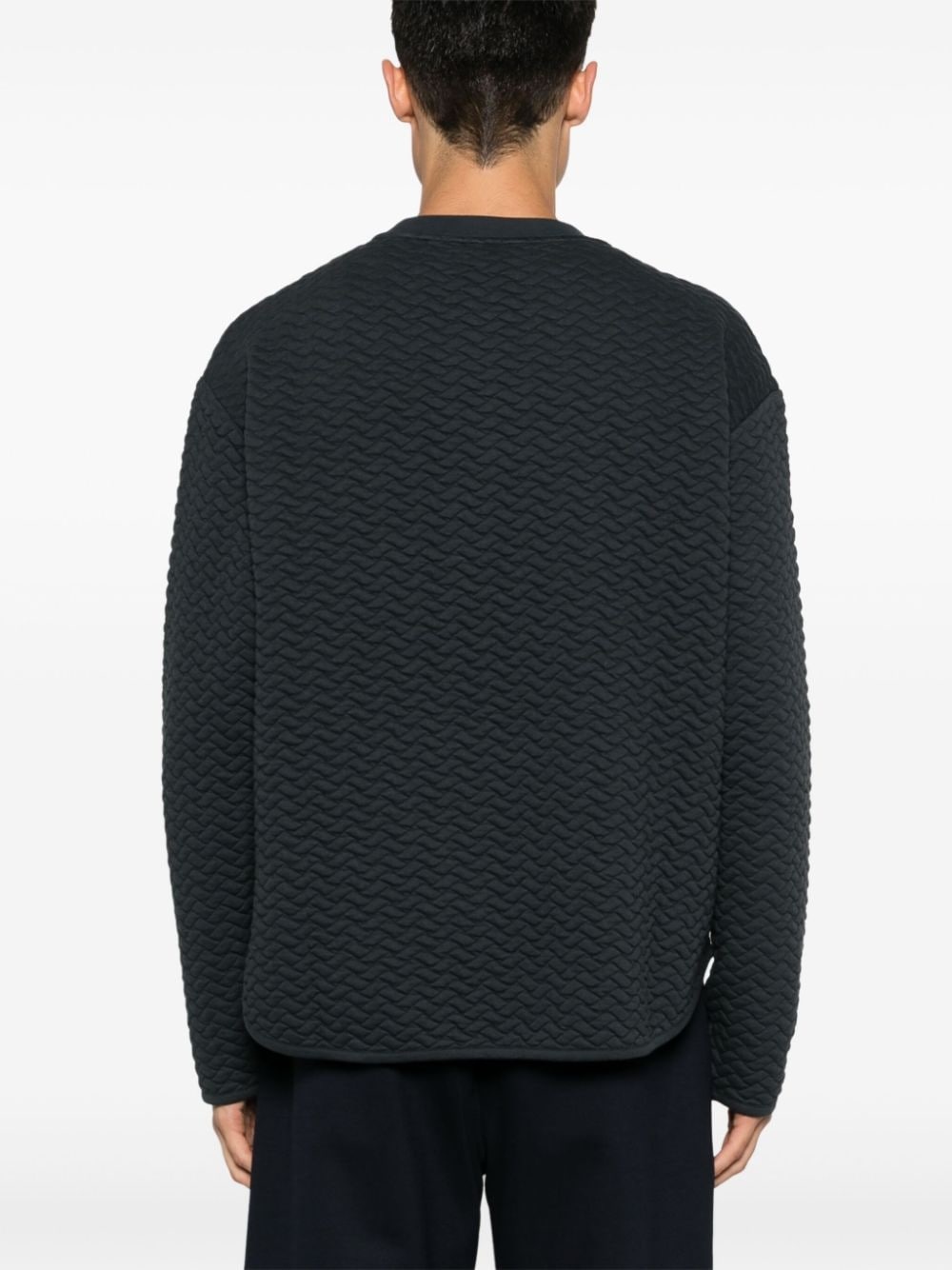 quilted sweatshirt - 4