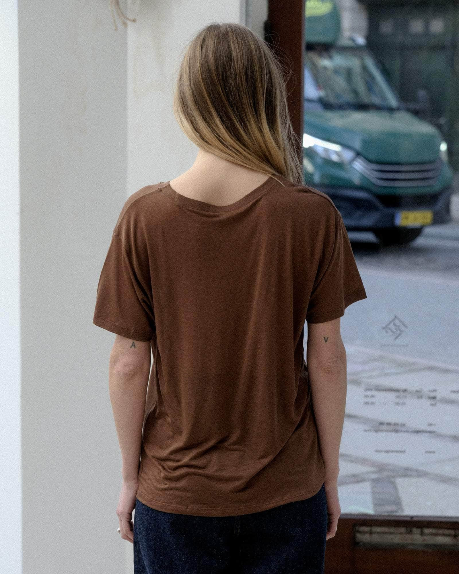 Loose Tee Shirt - Bamboo Lyocell - 2