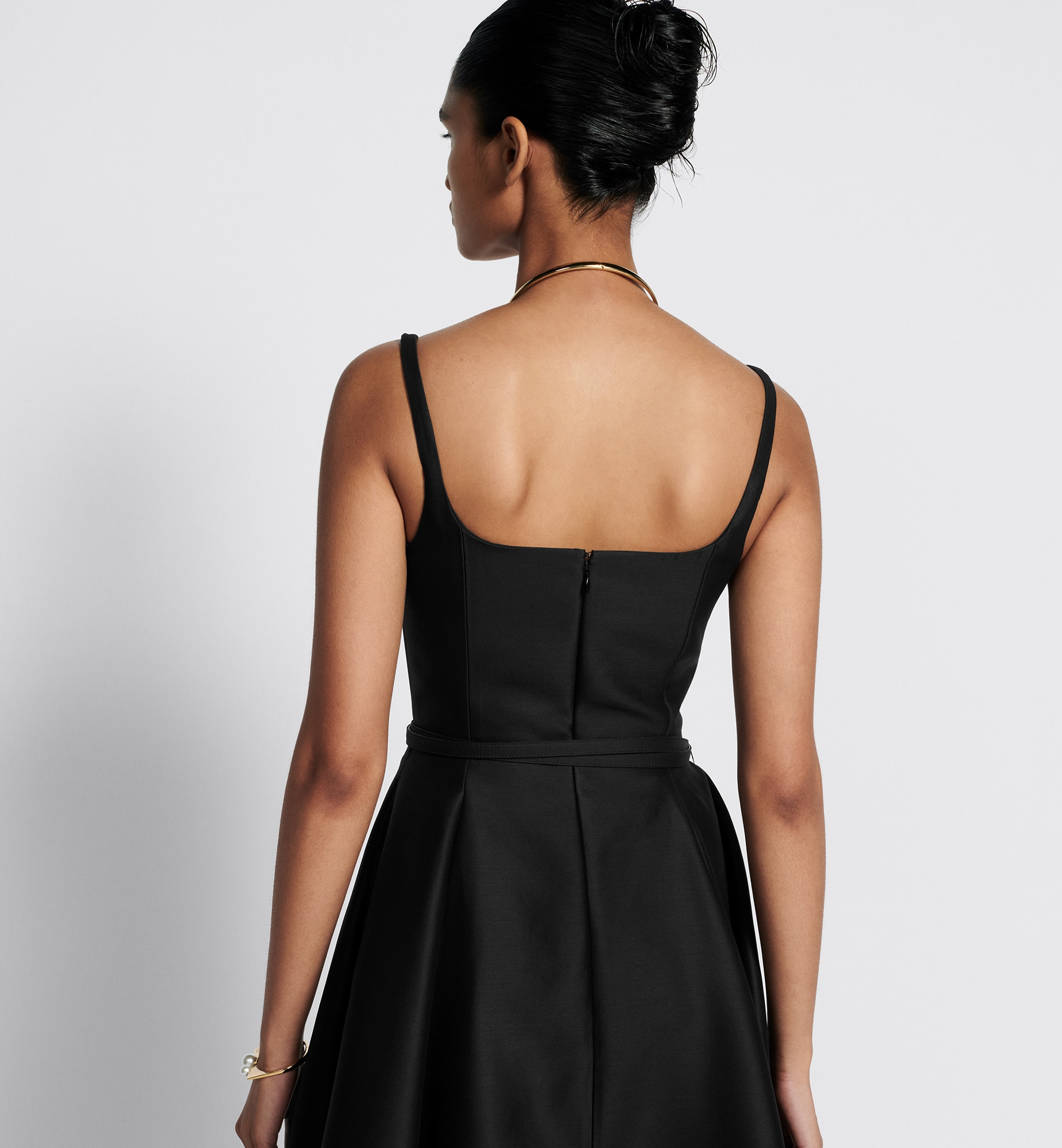 Flared Mid-Length Dress - 4