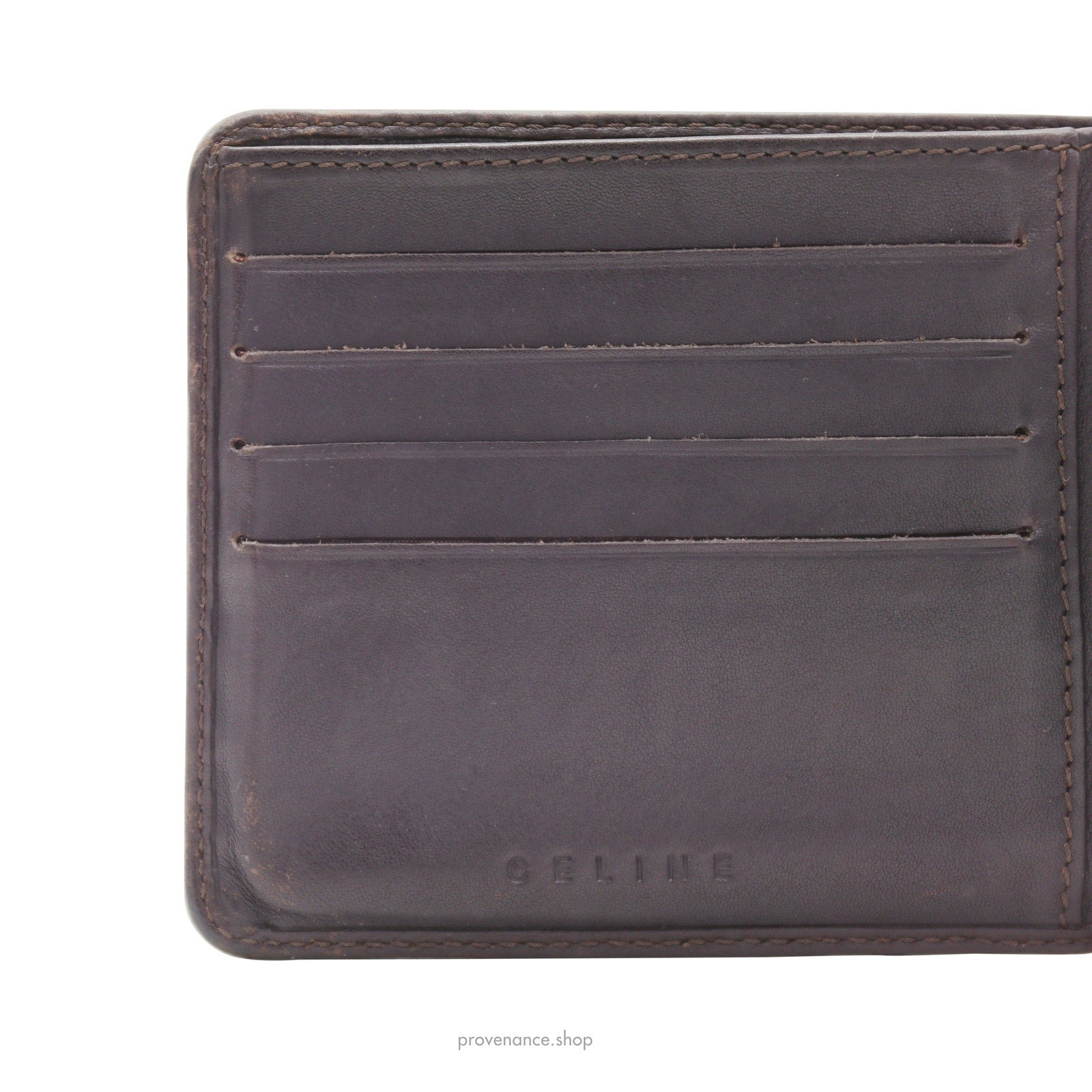 Celine Bifold Wallet - Triomphe Jacquard - 6