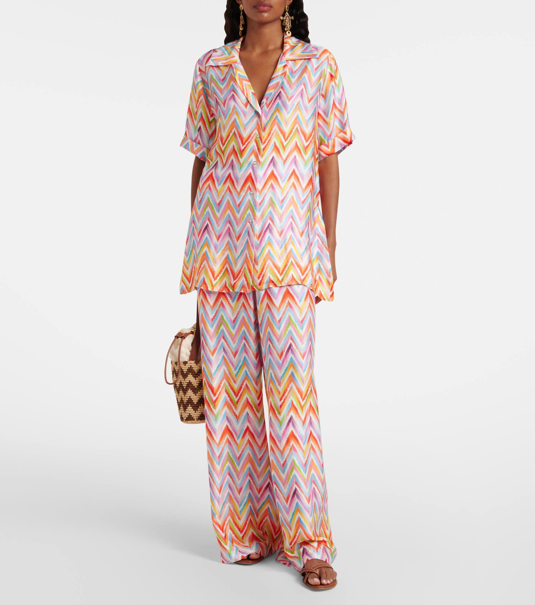 Zigzag oversized shirt - 2