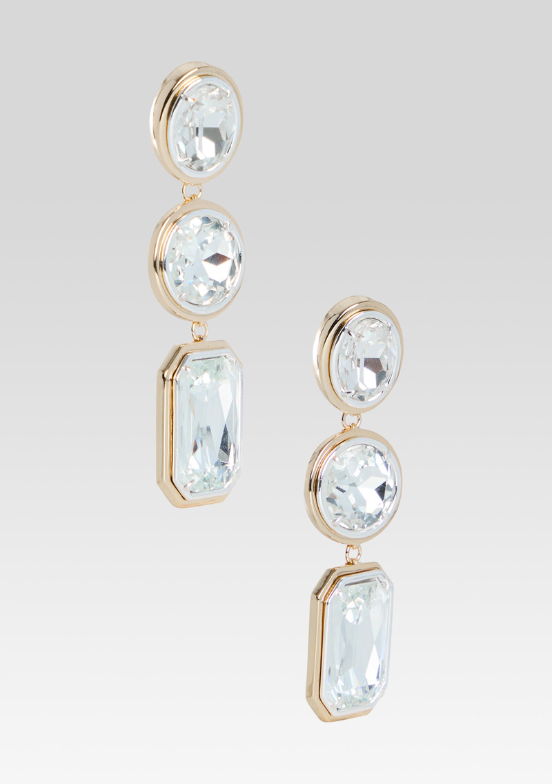 CAMILLE GEMSTONE DROP EARRINGS 4