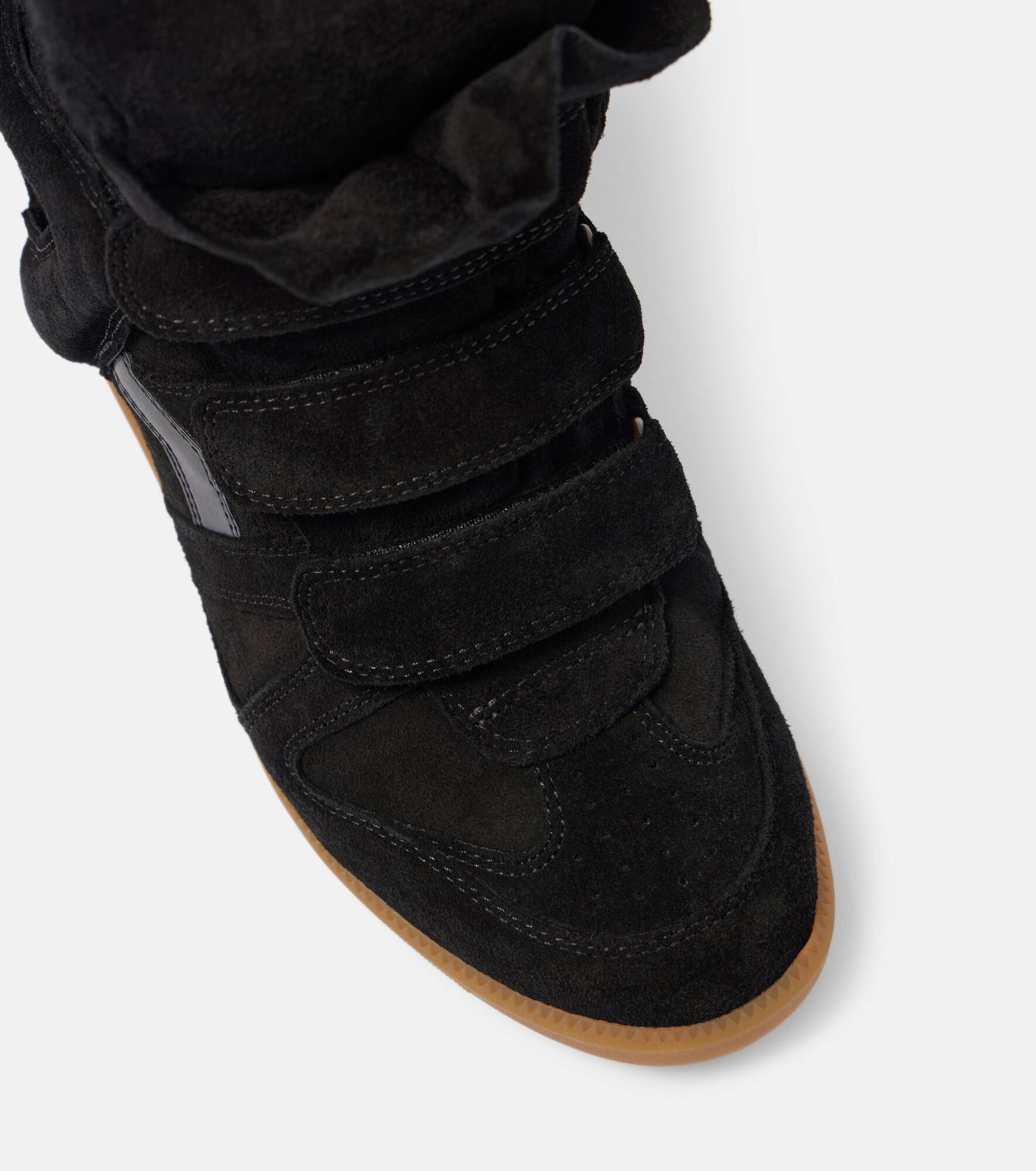 Bekett 70 shearling-trimmed sneakers - 5