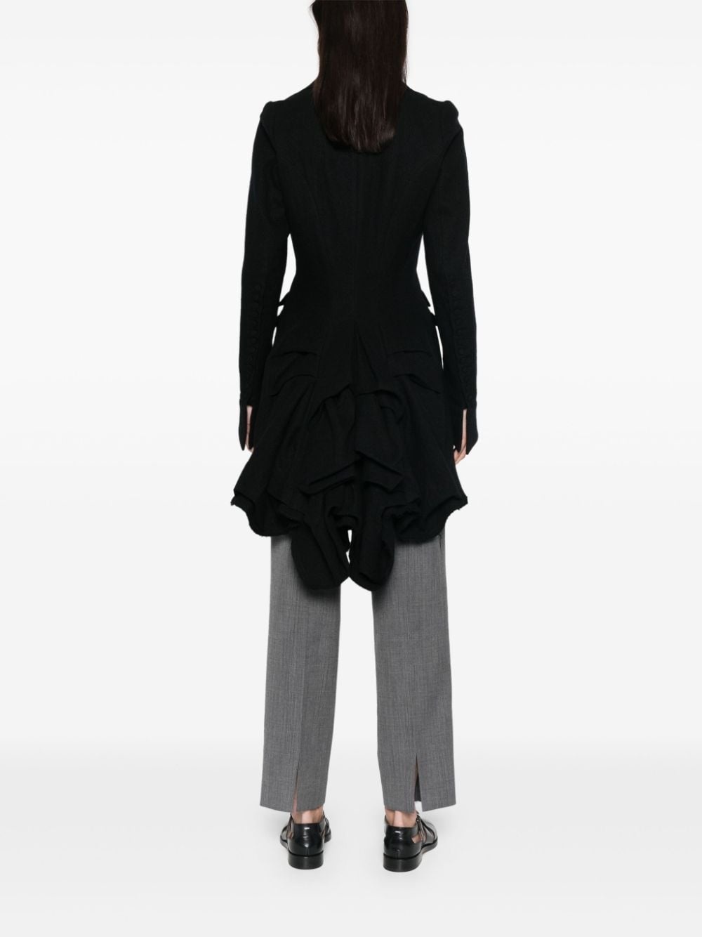 wool blazer - 4