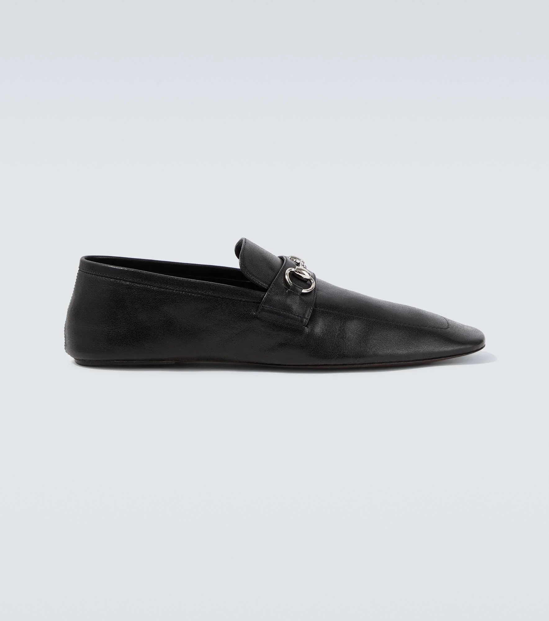 Horsebit leather loafers - 1