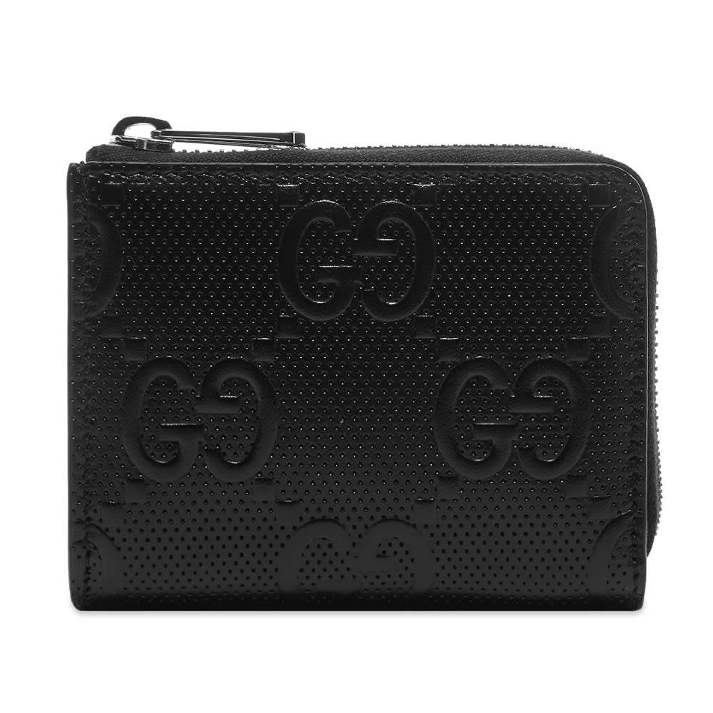 Gucci GG Monogram Zip Wallet - 1