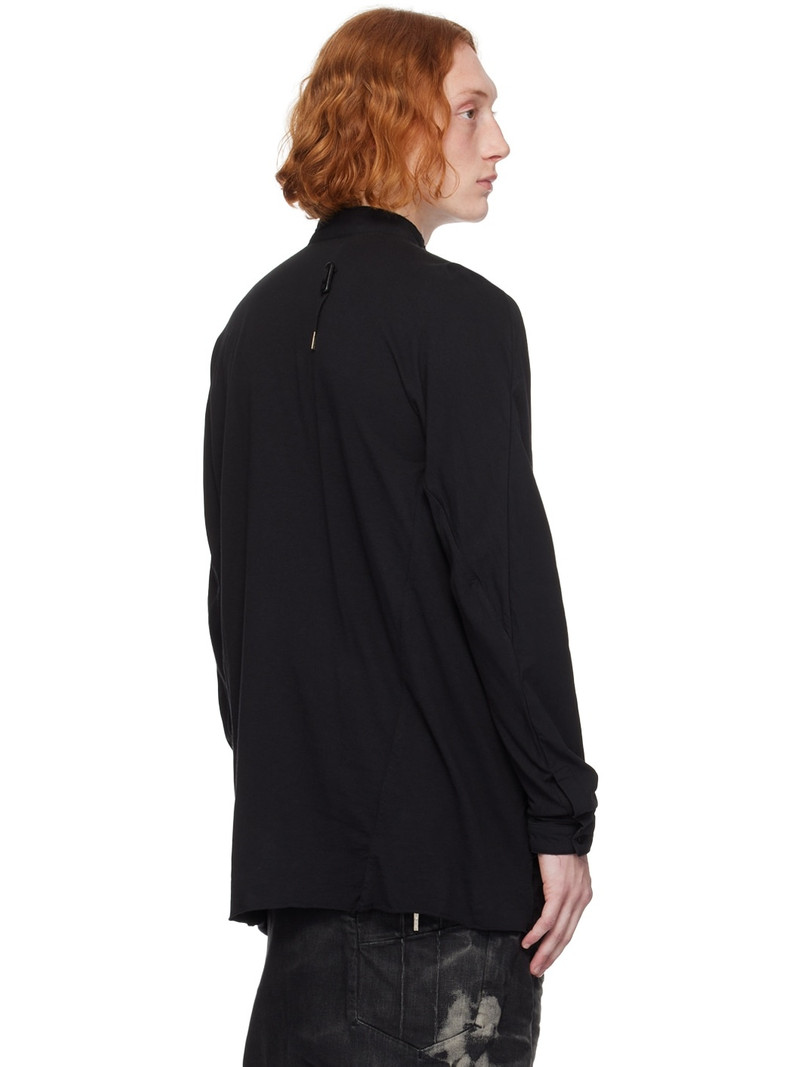 Black Object-Dyed Shirt 3