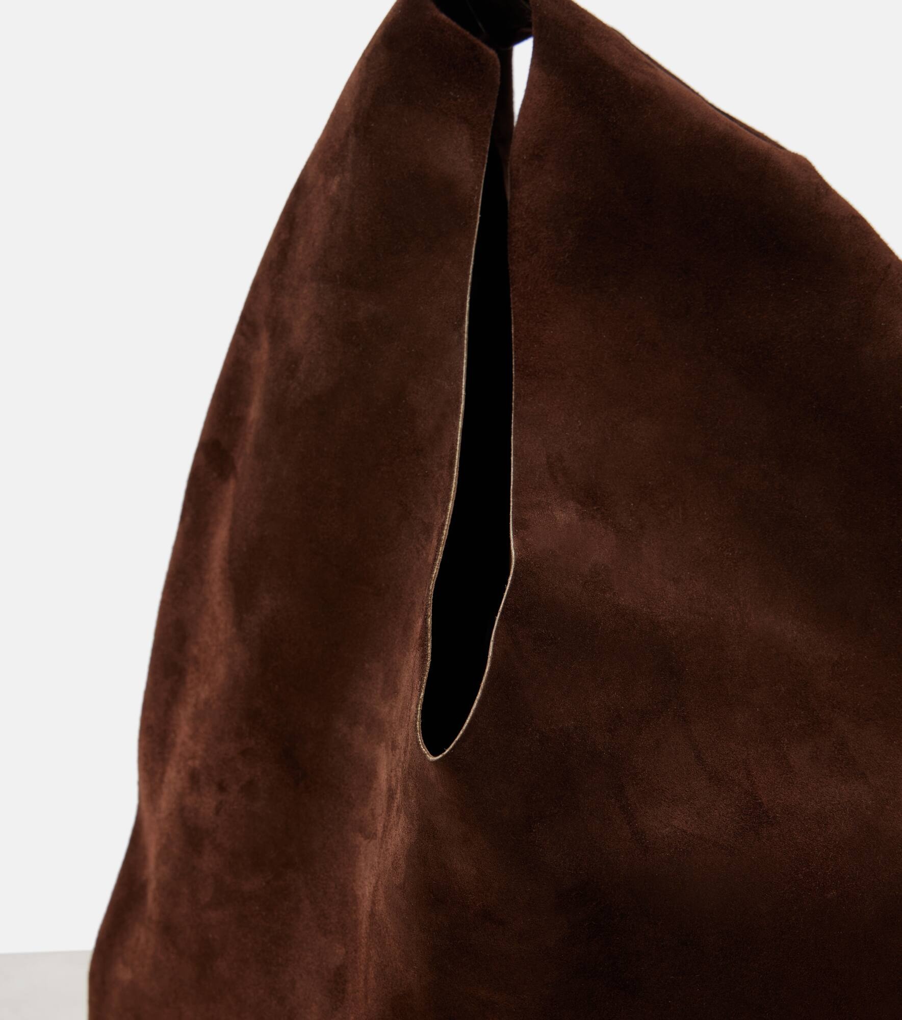 Bindle Small suede tote bag - 3