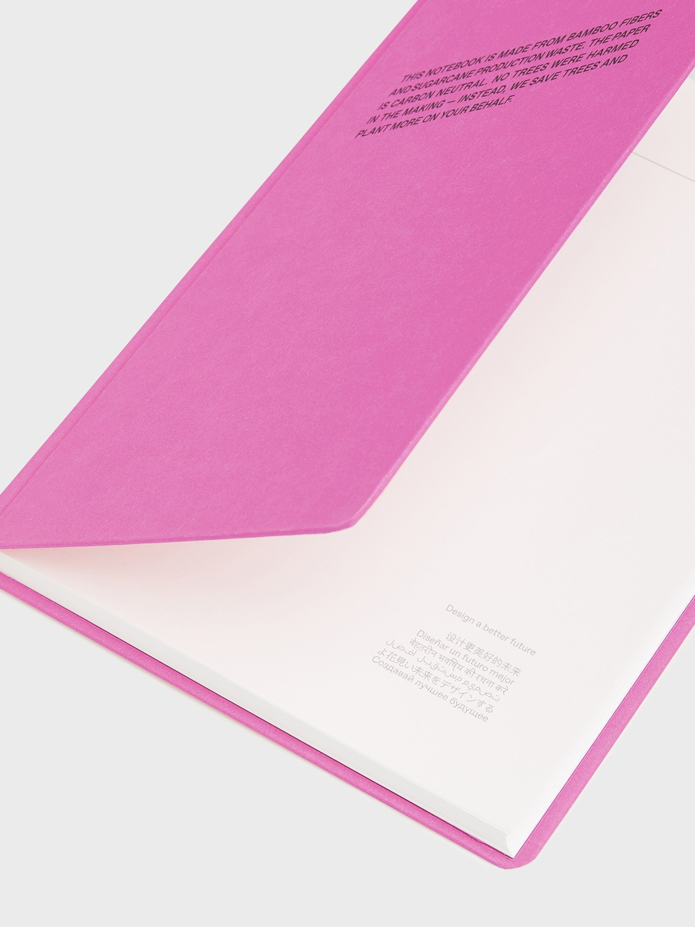 Tree Free Notebook - Flamingo Pink - 2