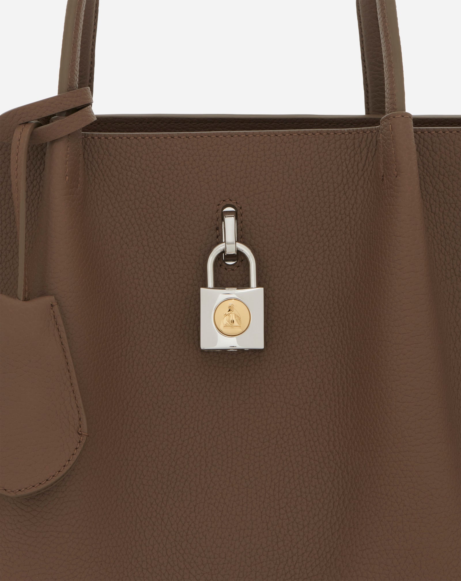 GRAINED LEATHER BOGEY DAY BAG MM - 5
