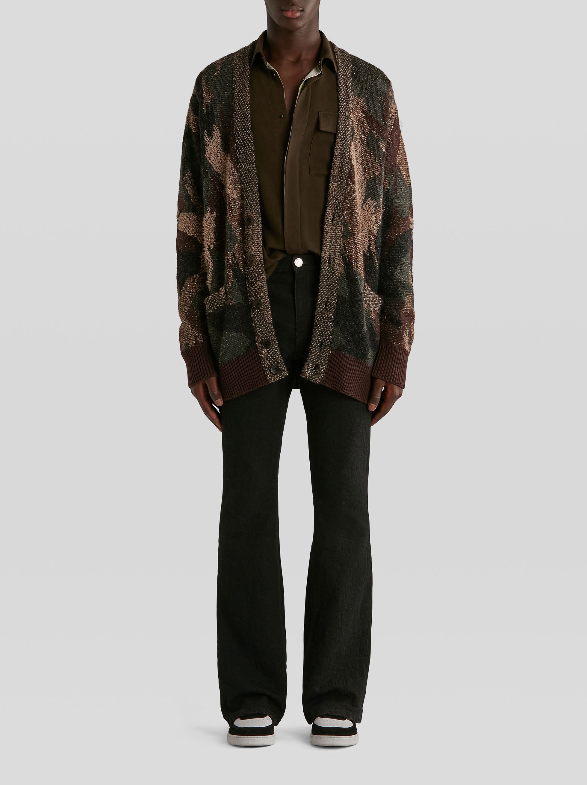 PEGASO PEGAFLYING JACQUARD CARDIGAN - 3