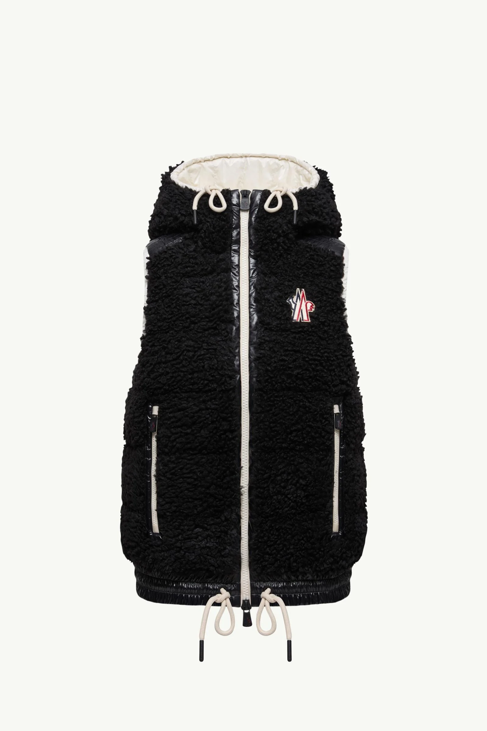 Teddy Hooded Insulated Vest - 1