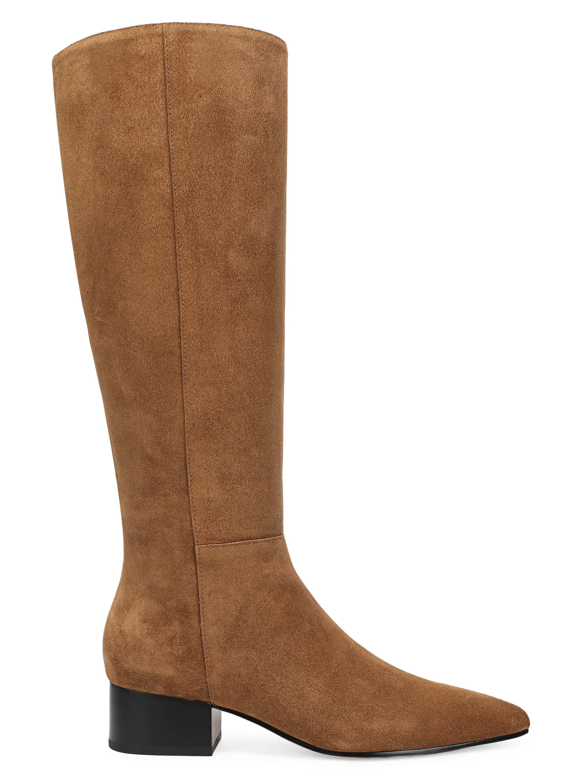 Women's Adan 40MM Suede Knee-High Boots - Elmwood - 1