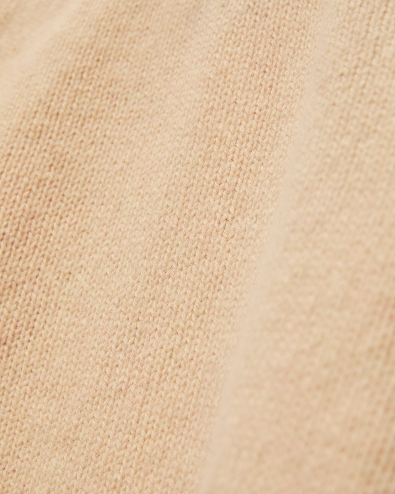 HOWLIN' "Boxy Space Knit" Wool Sweater in Almond outlook