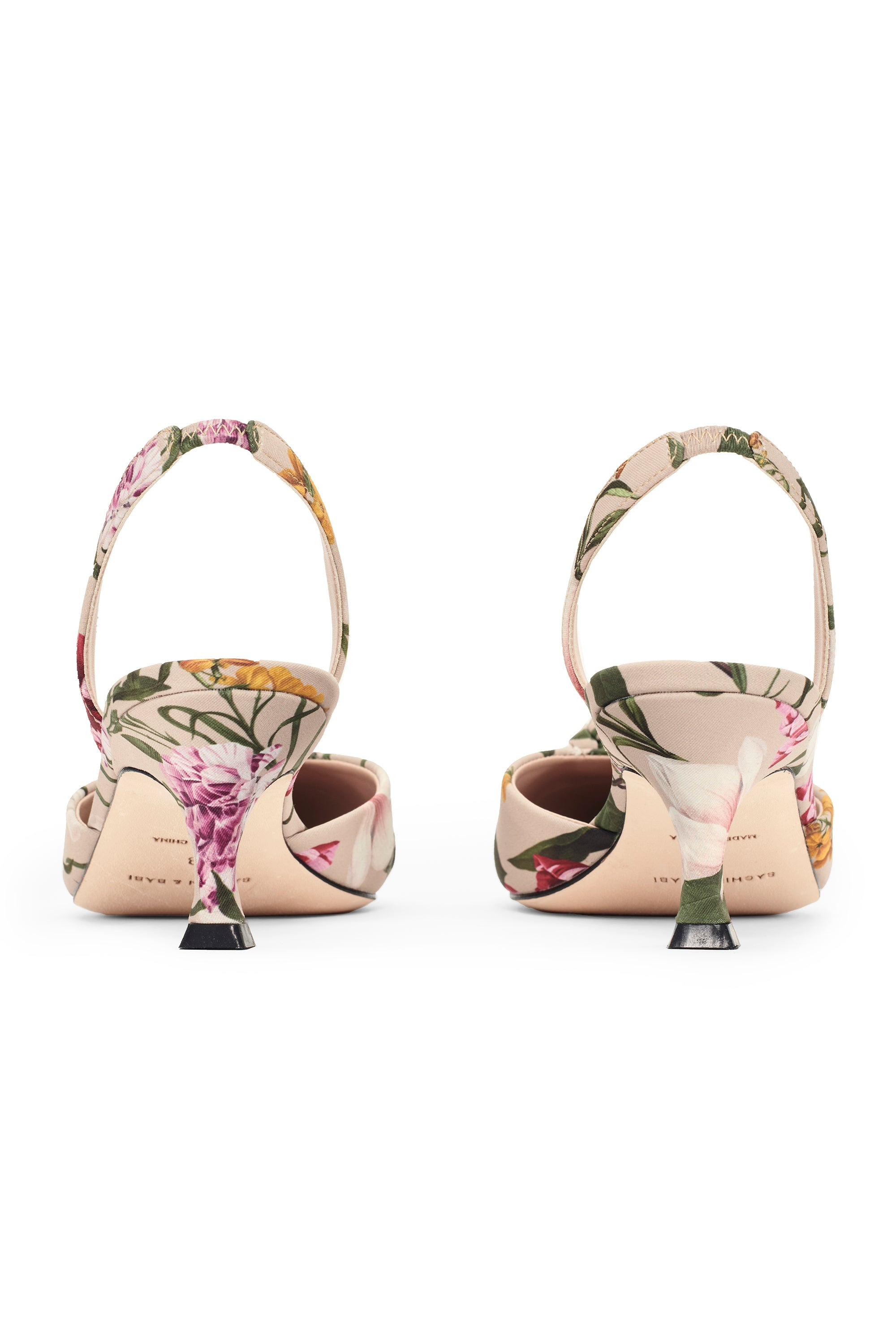 NOLITA KITTEN HEEL - FRENCH BRISTRE BLOSSOMS - 4