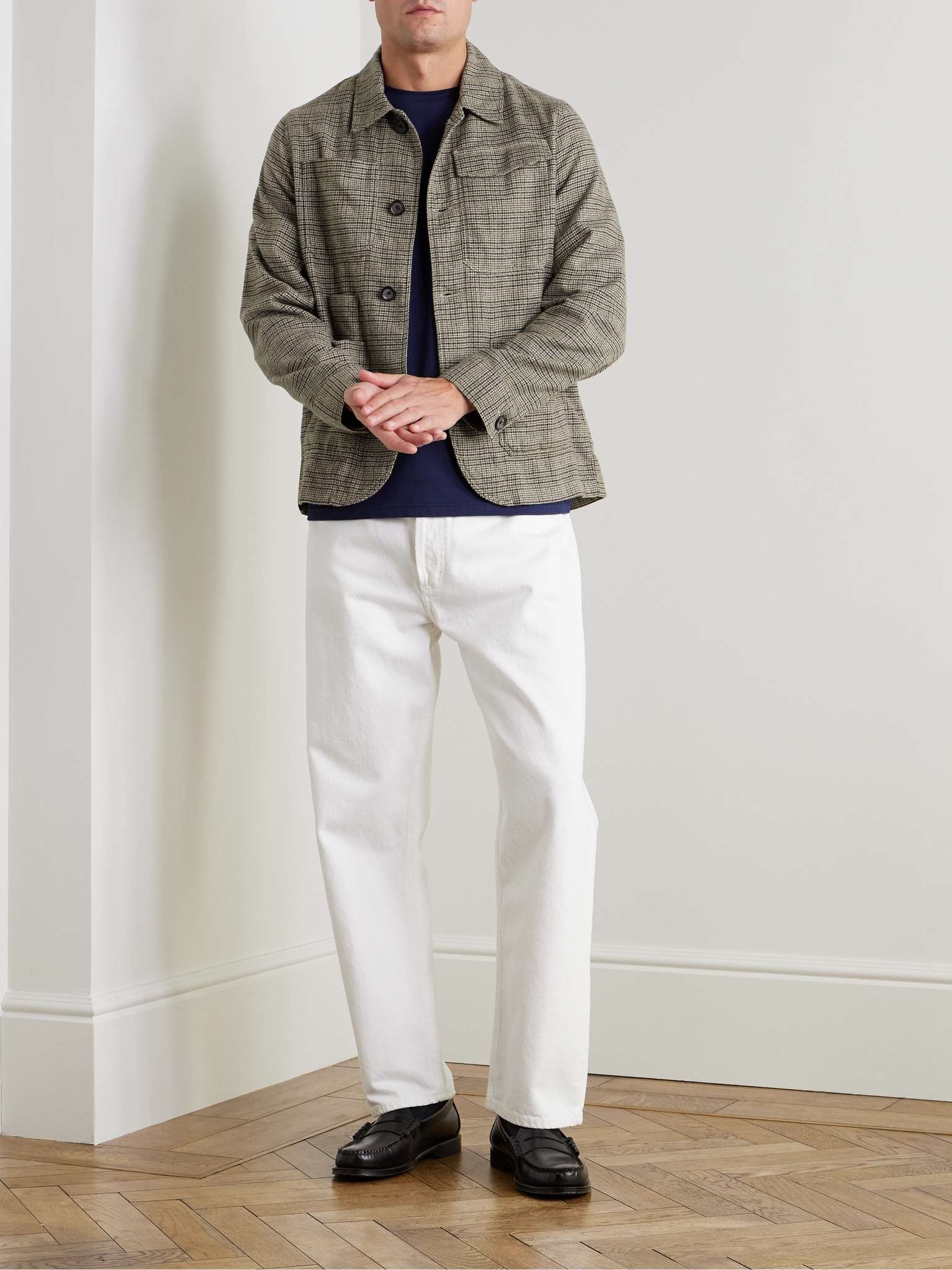 Hythe Checked Cotton Flannel Jacket