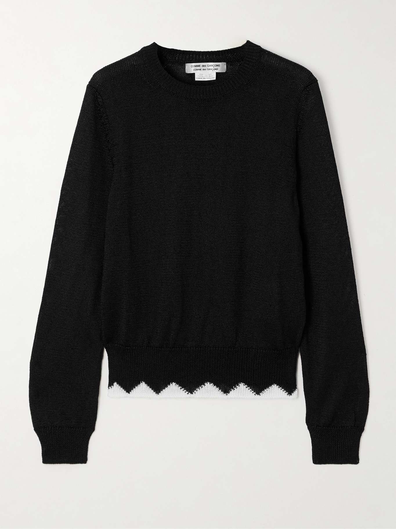 Intarsia-knit sweater - 1