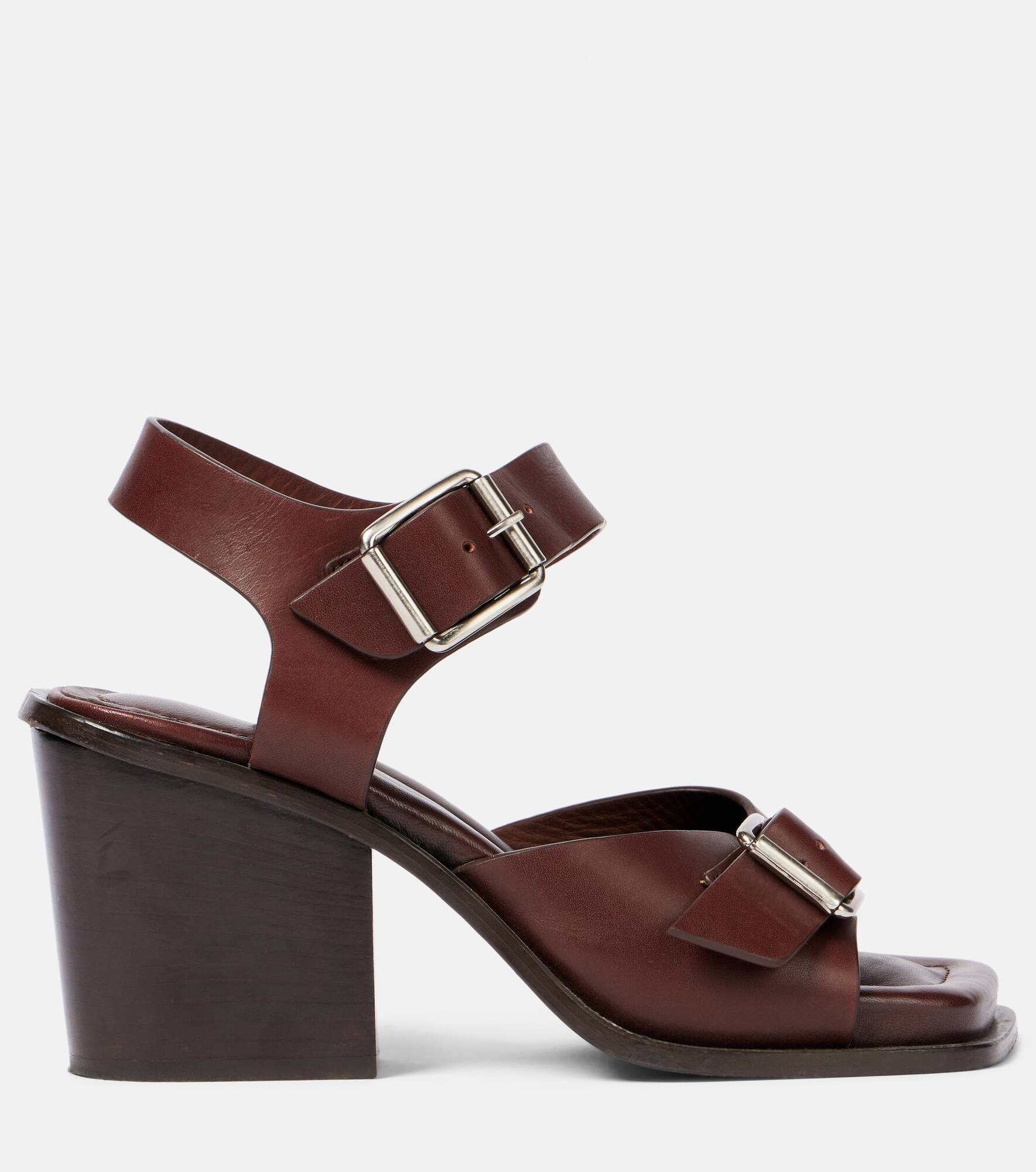 80 leather sandals - 4