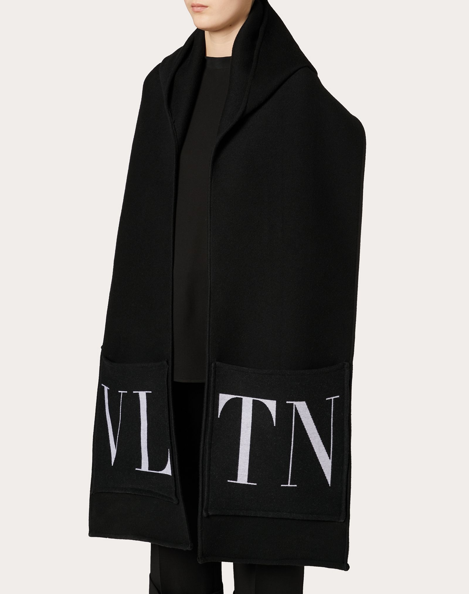 VLTN Hooded Scarf - 4