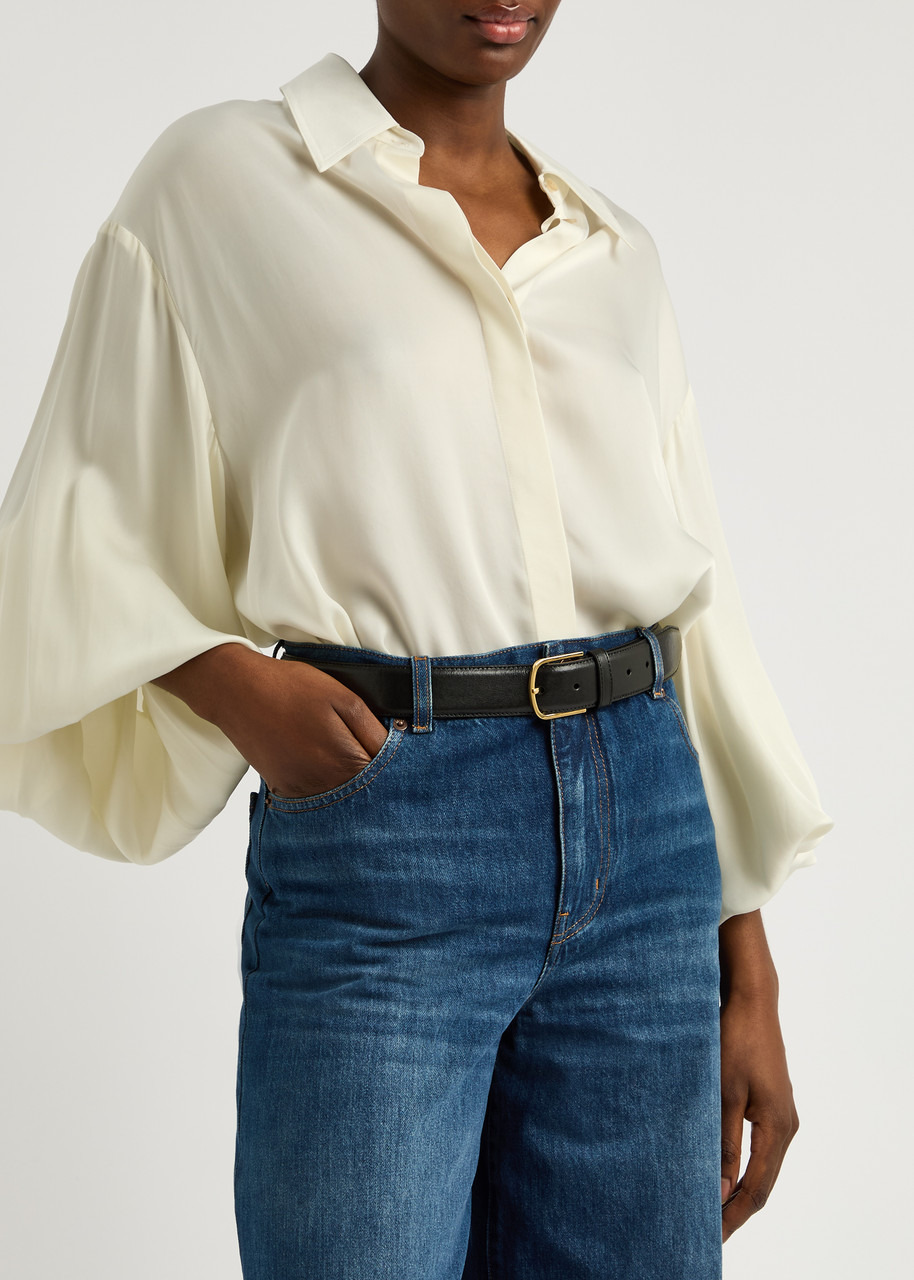 Toteme Wide Leather Belt - 2