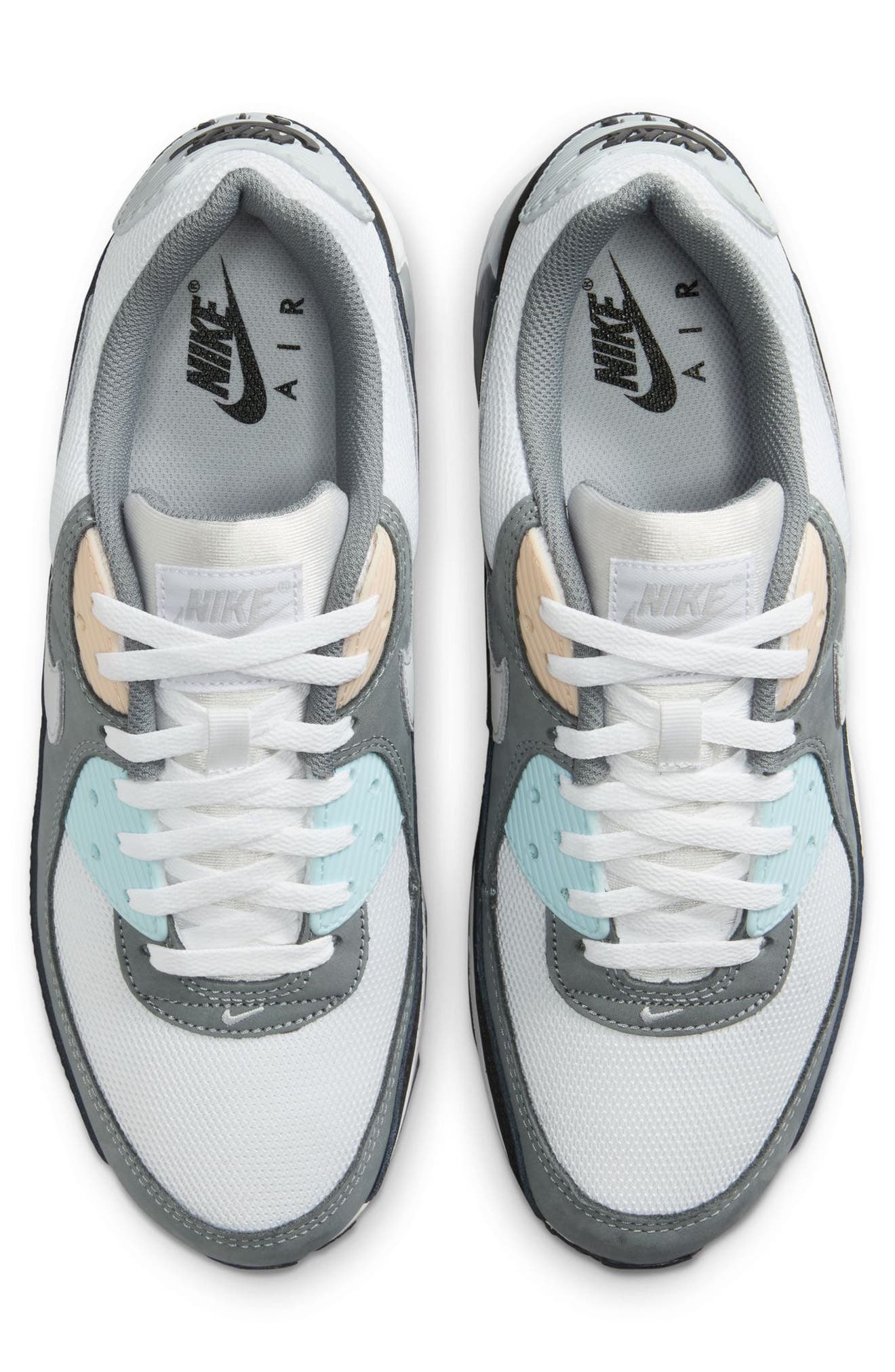 Nike Air Max 90 Sneaker in Cool Grey/Platinum/Black at Nordstrom - 3