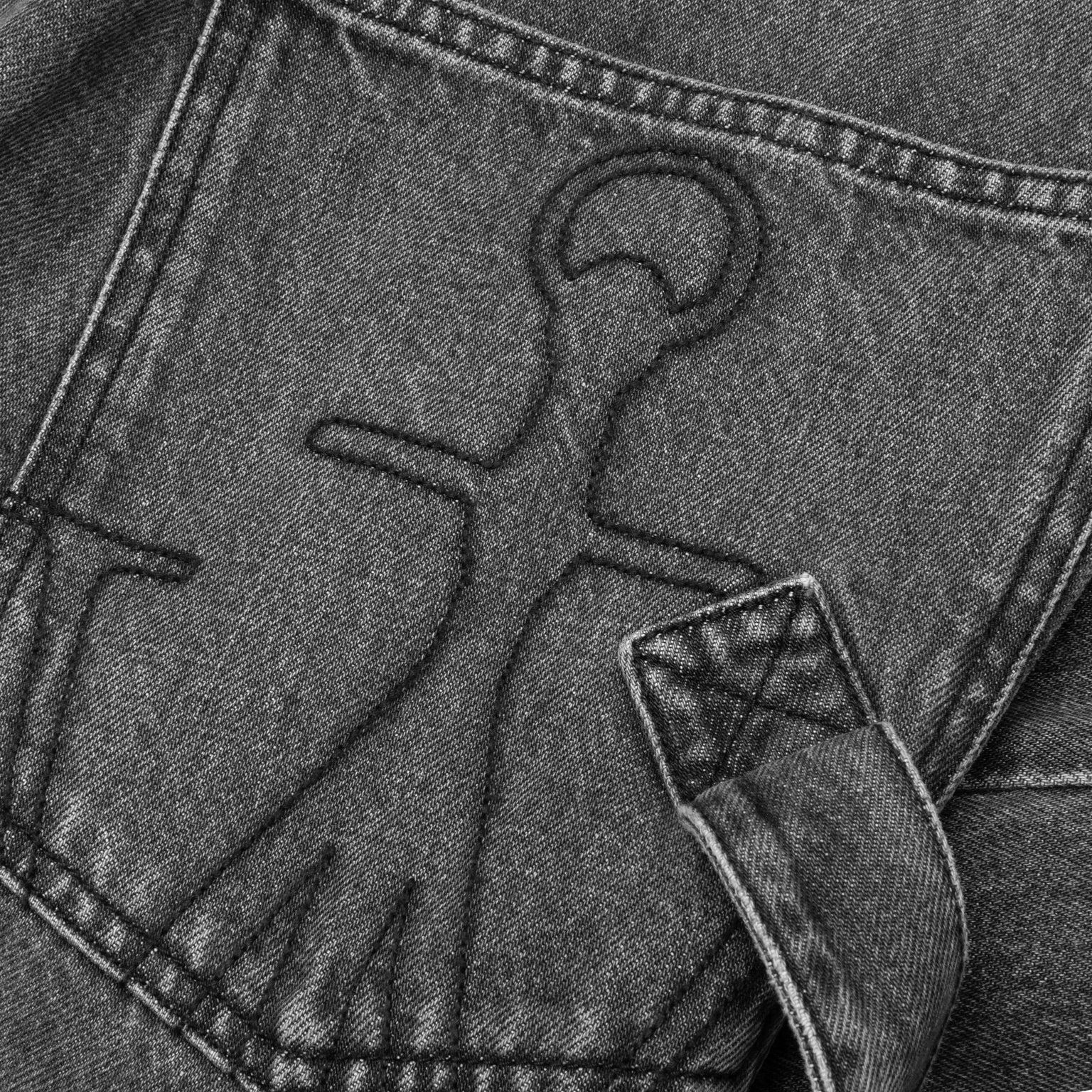 TWISTED WORKWEAR JEANS - GREY - 4