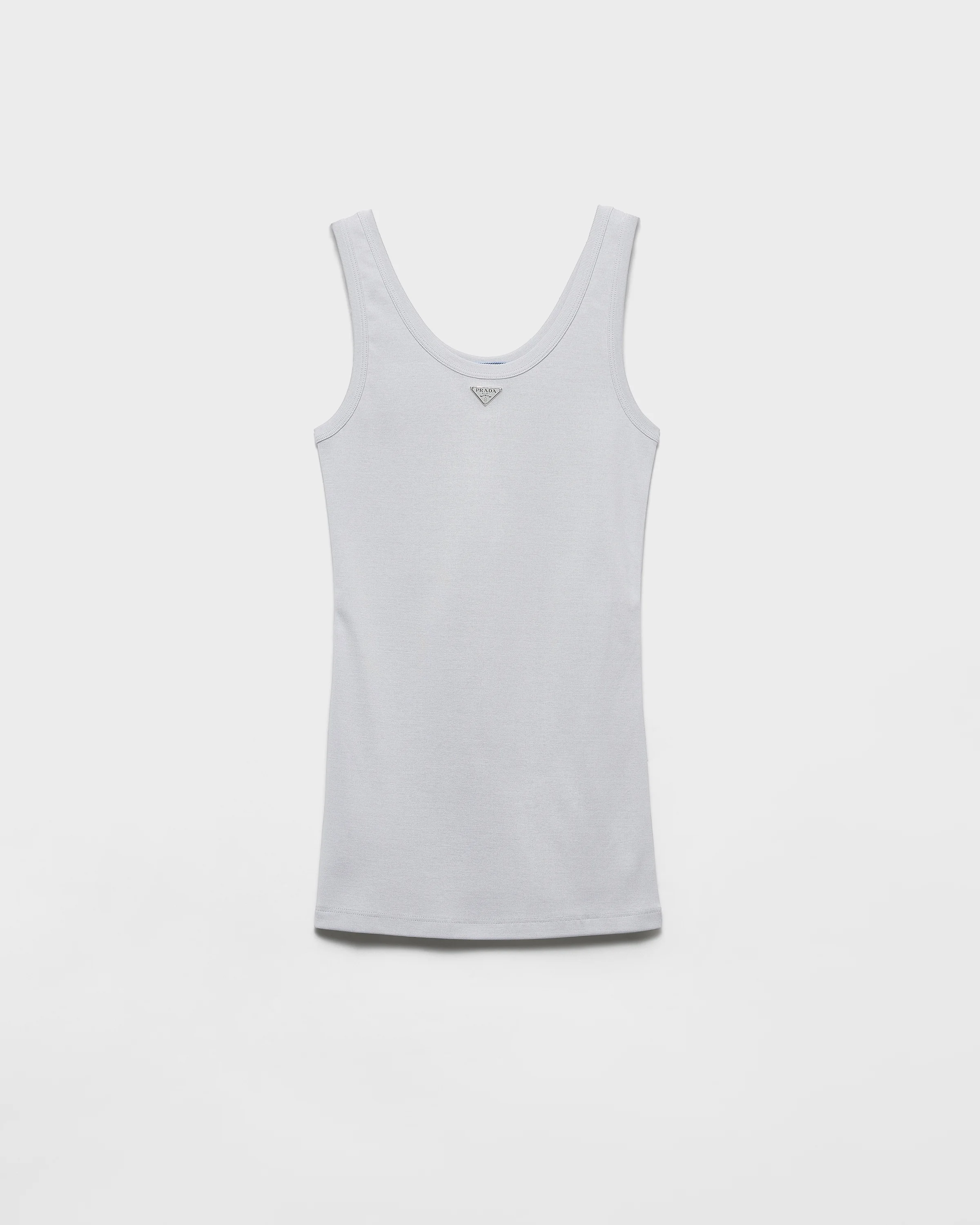 Ribbed knit tank top - 1