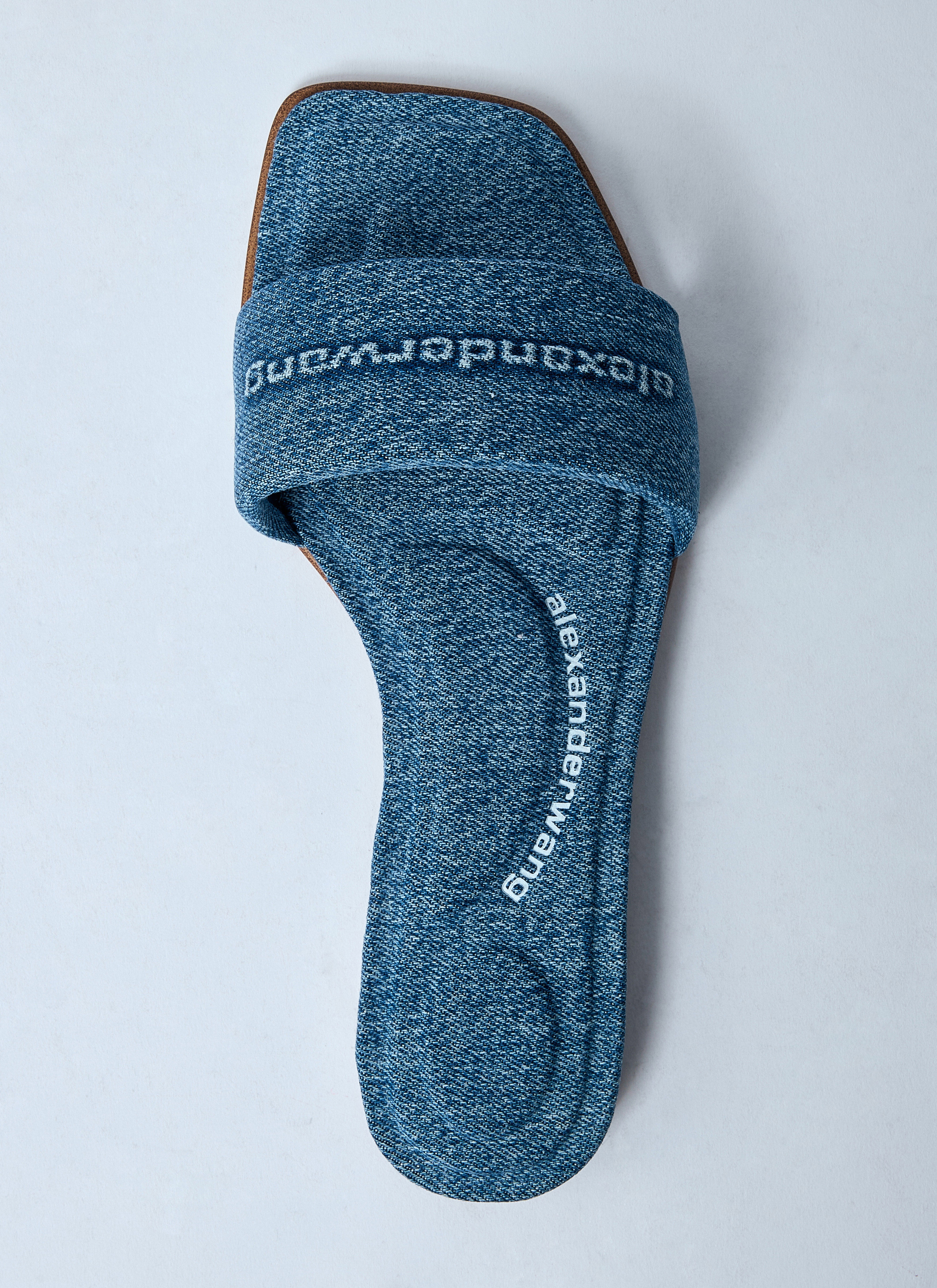 VY Denim Sandals - 5